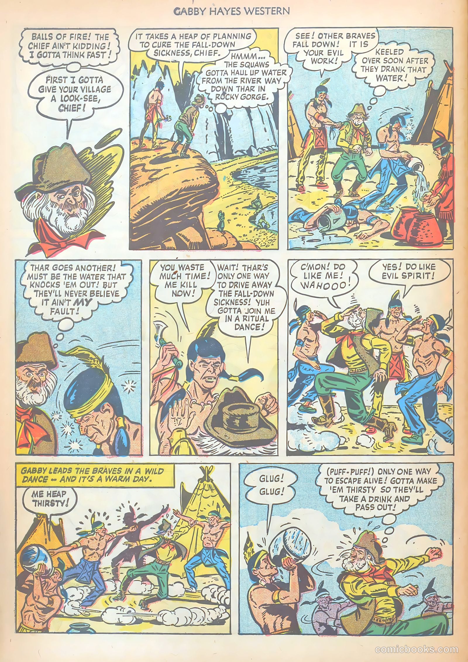 Gabby Hayes Western #15 — page 30 of 36
