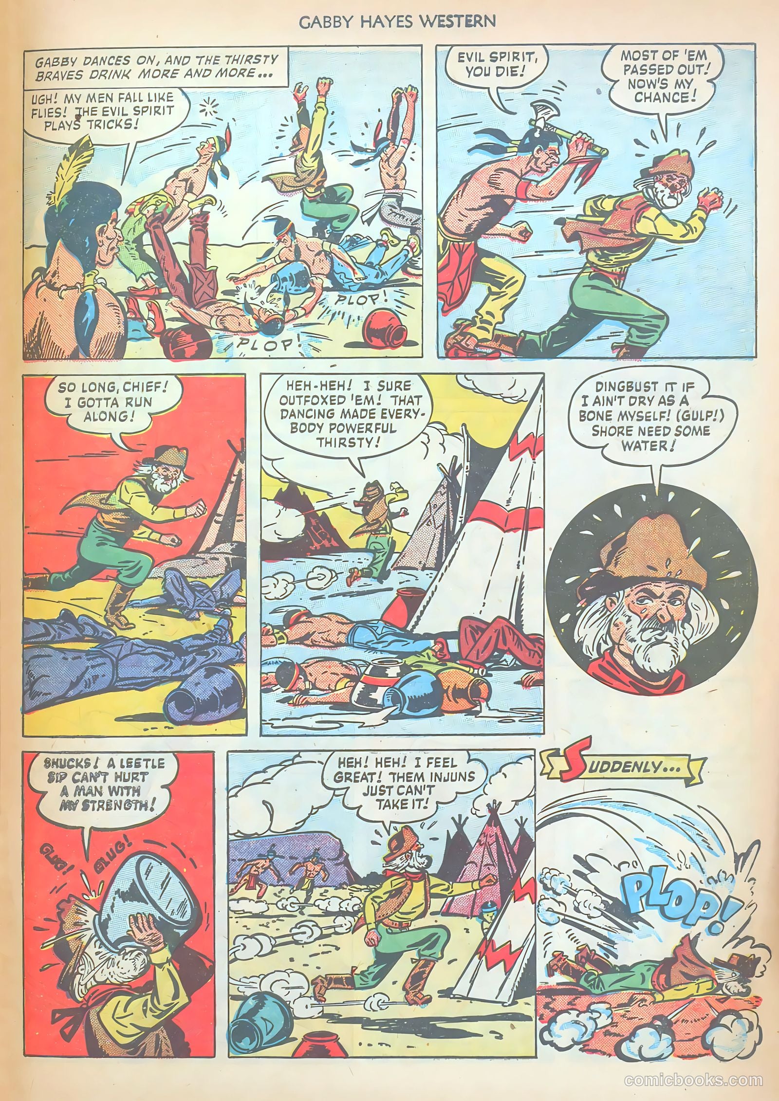 Gabby Hayes Western #15 — page 31 of 36