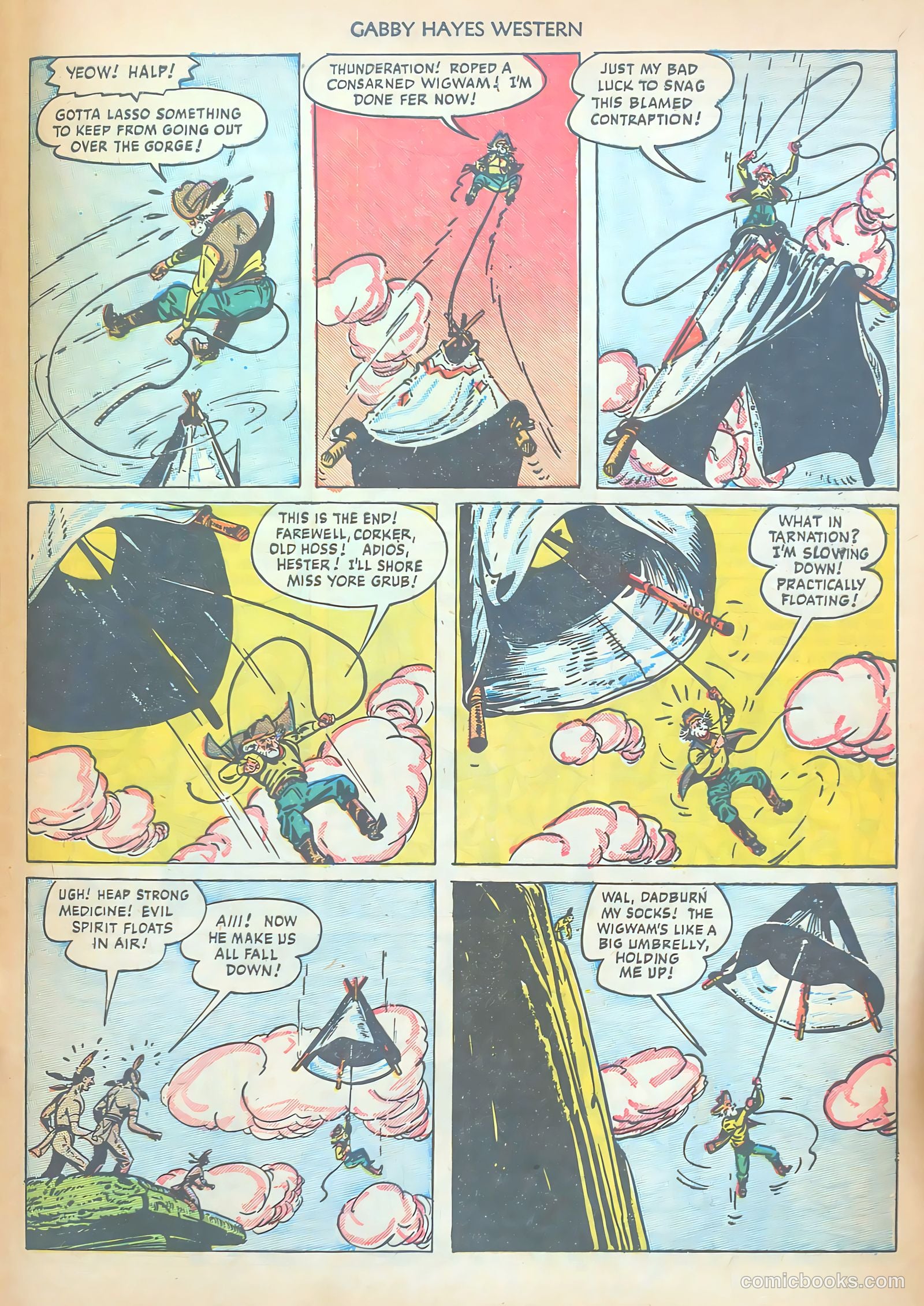 Gabby Hayes Western #15 — page 33 of 36