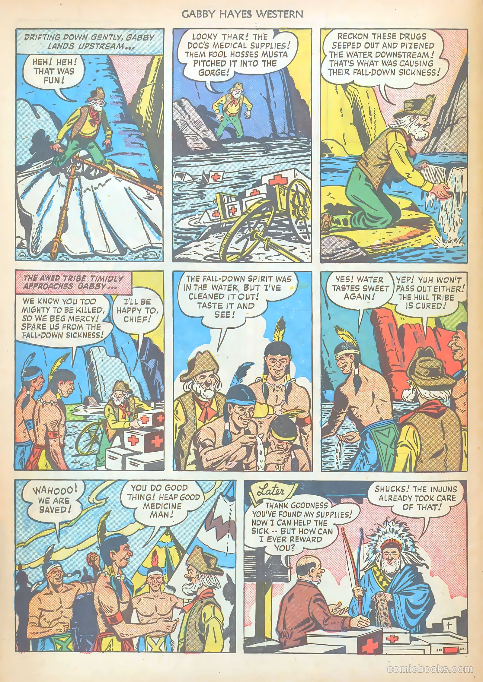Gabby Hayes Western #15 — page 34 of 36