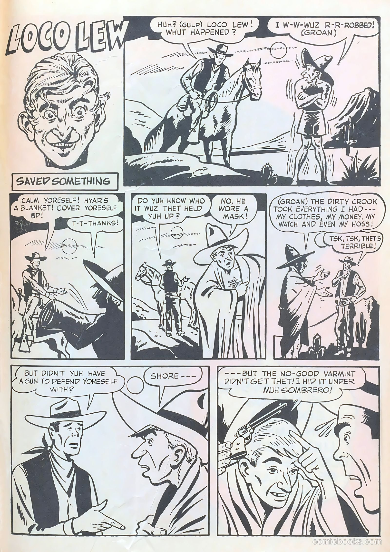 Gabby Hayes Western #15 — page 35 of 36