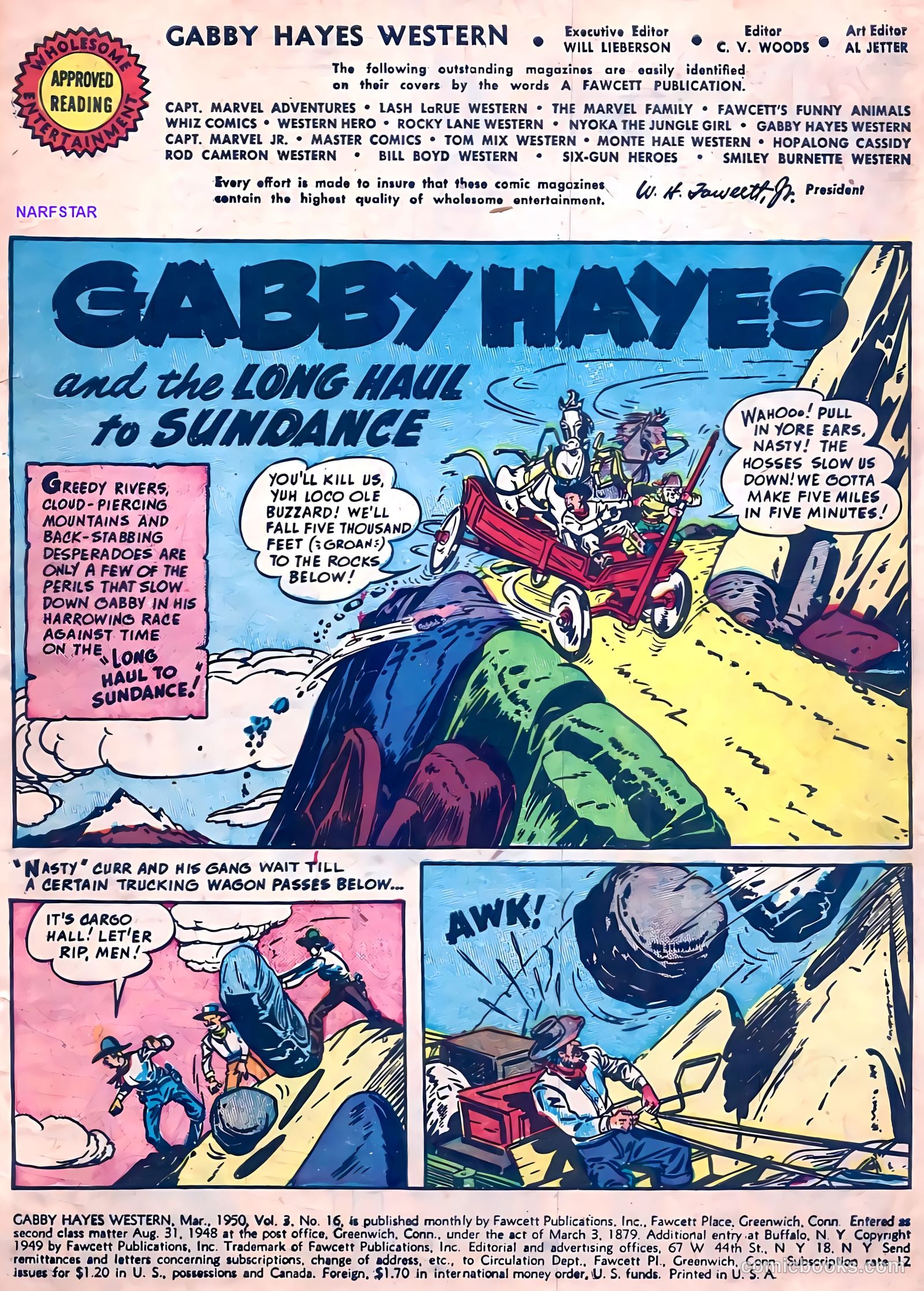 Gabby Hayes Western #16 — page 3 of 36