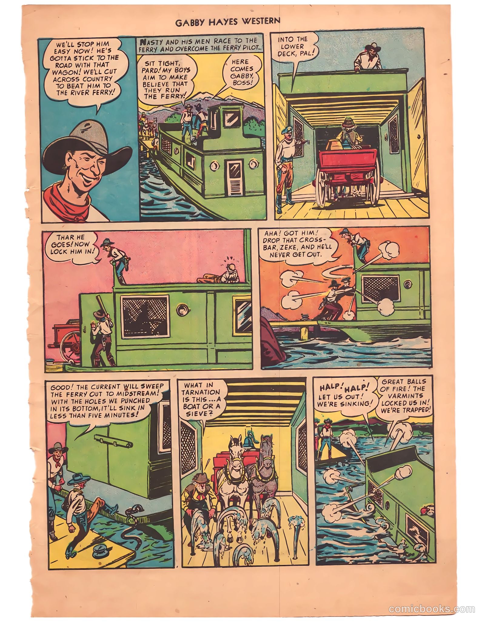 Gabby Hayes Western #16 — page 7 of 36