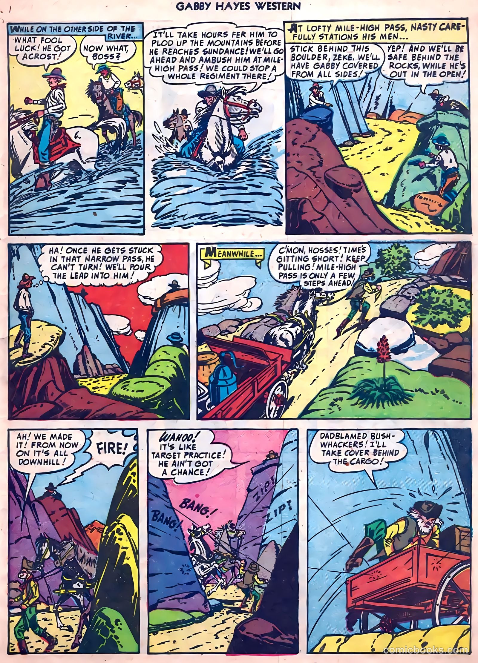 Gabby Hayes Western #16 — page 9 of 36
