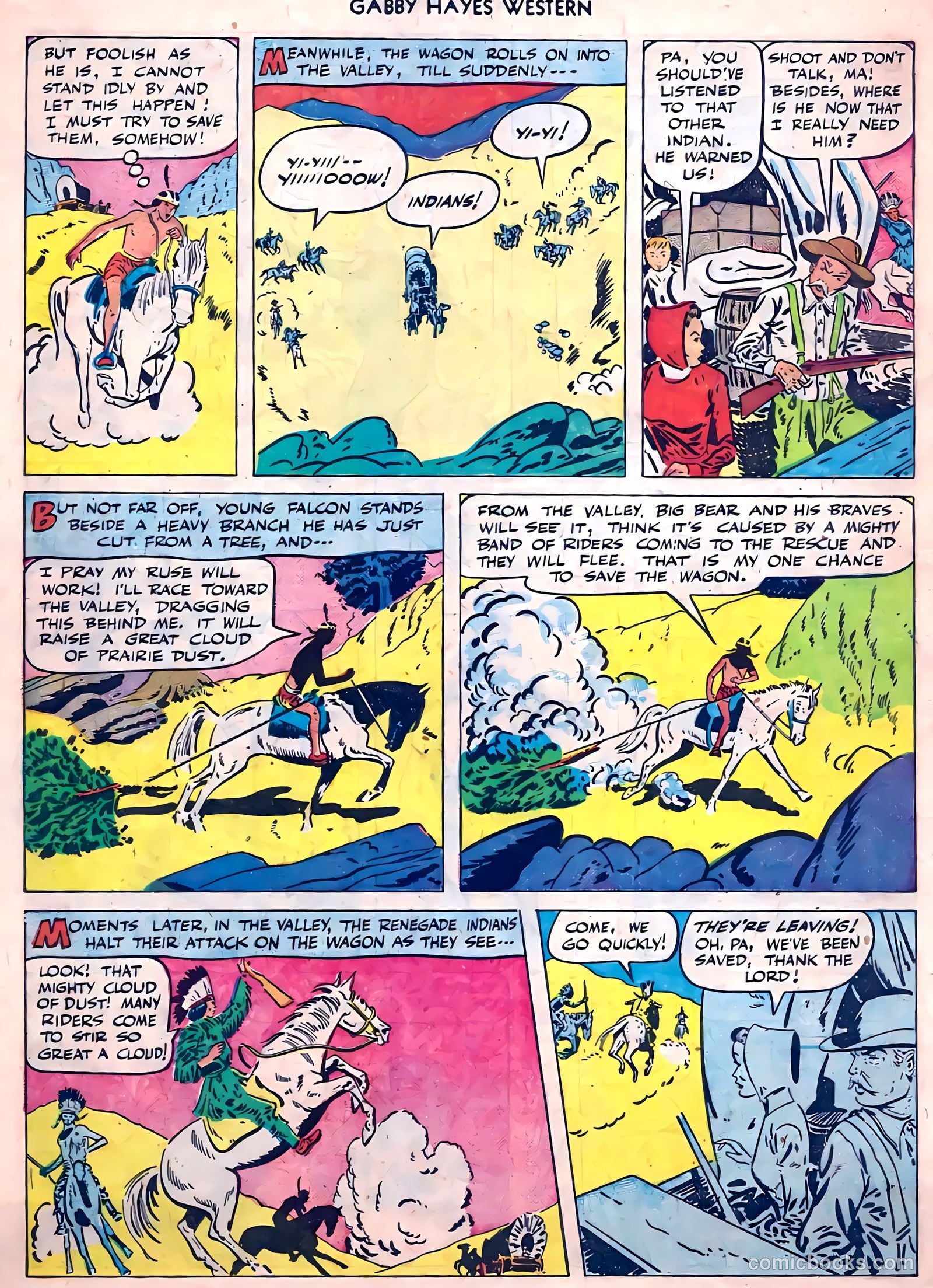 Gabby Hayes Western #16 — page 16 of 36