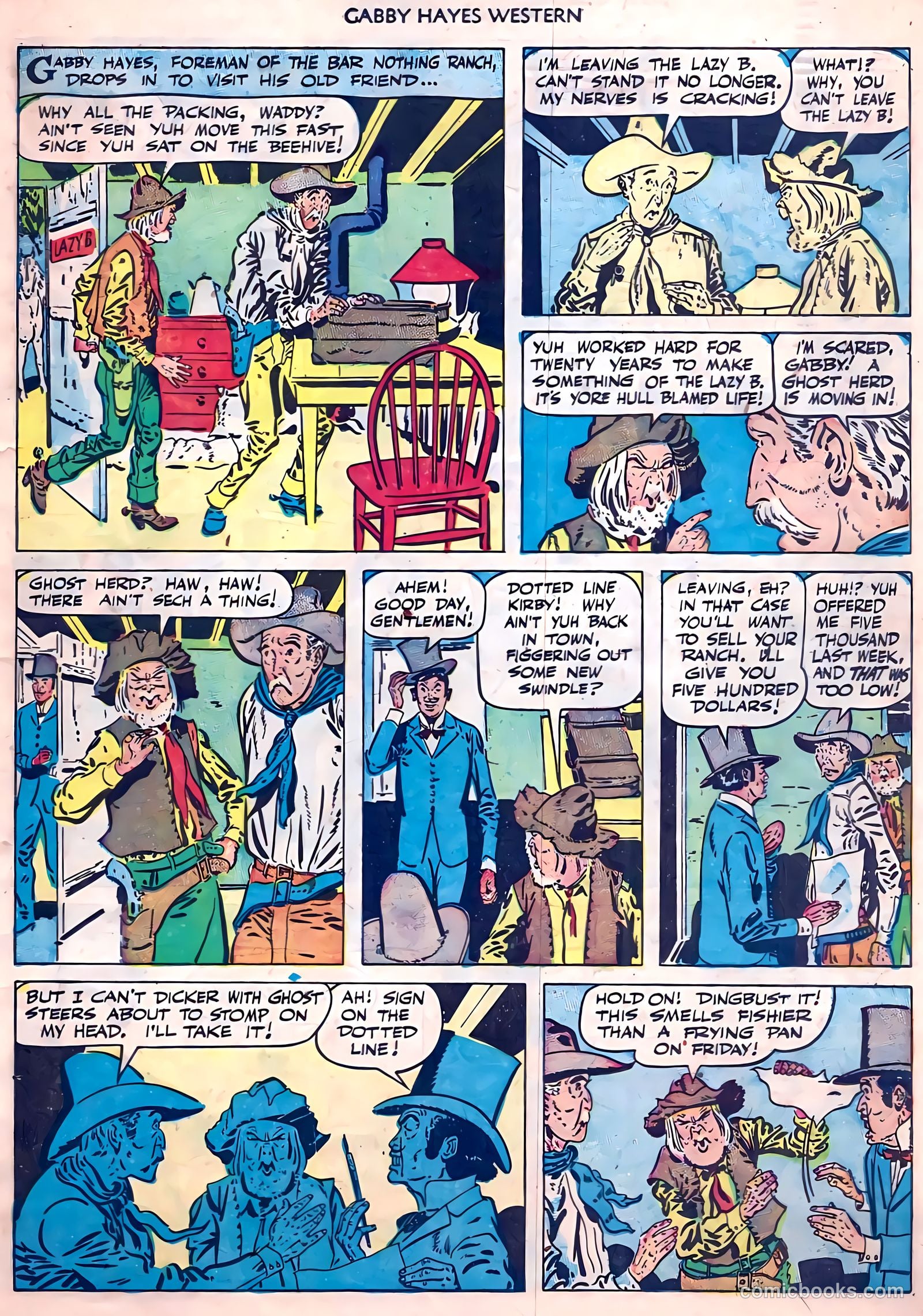 Gabby Hayes Western #16 — page 19 of 36
