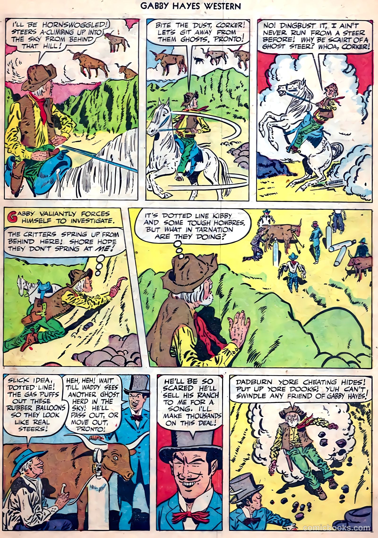 Gabby Hayes Western #16 — page 21 of 36