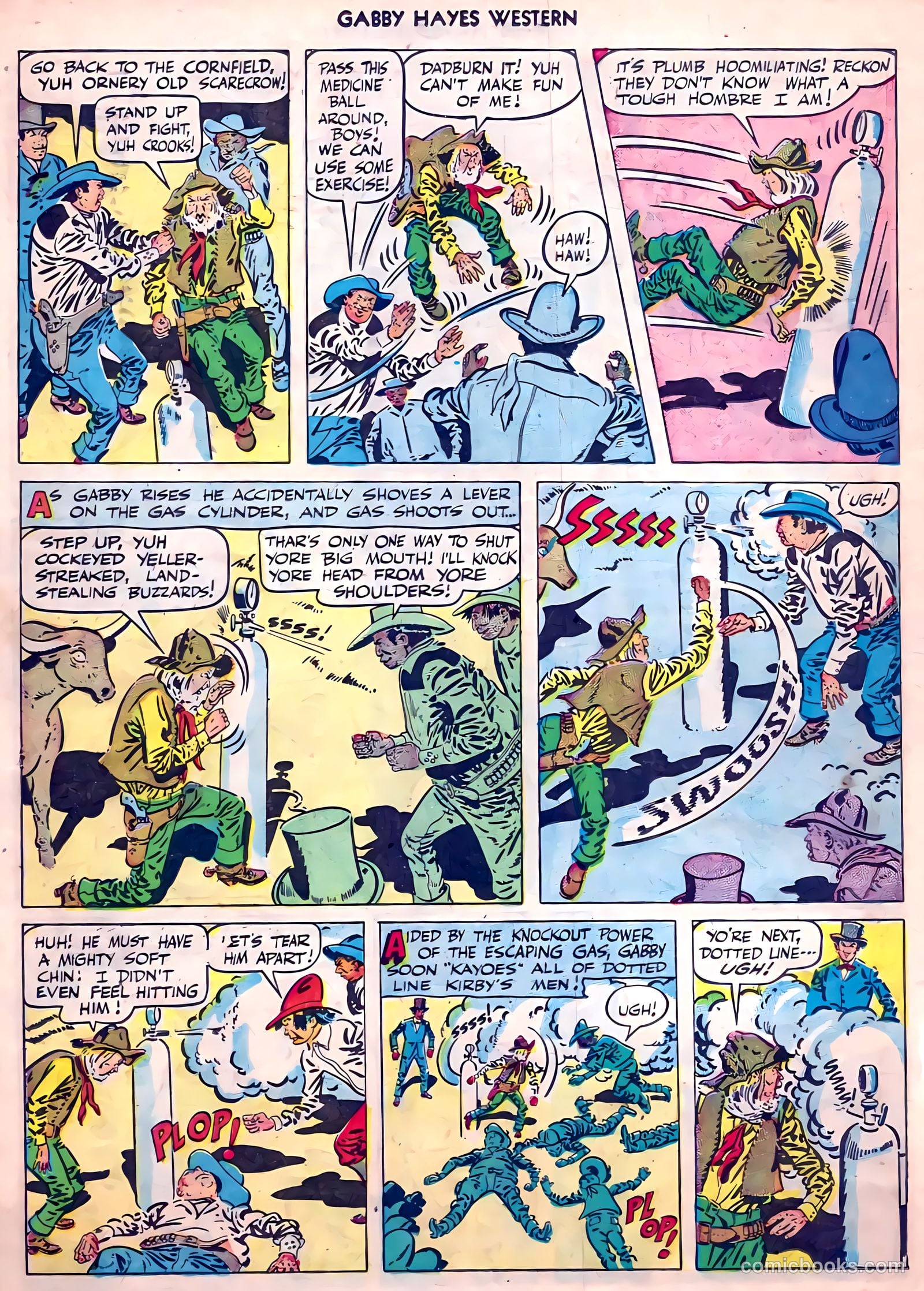 Gabby Hayes Western #16 — page 22 of 36