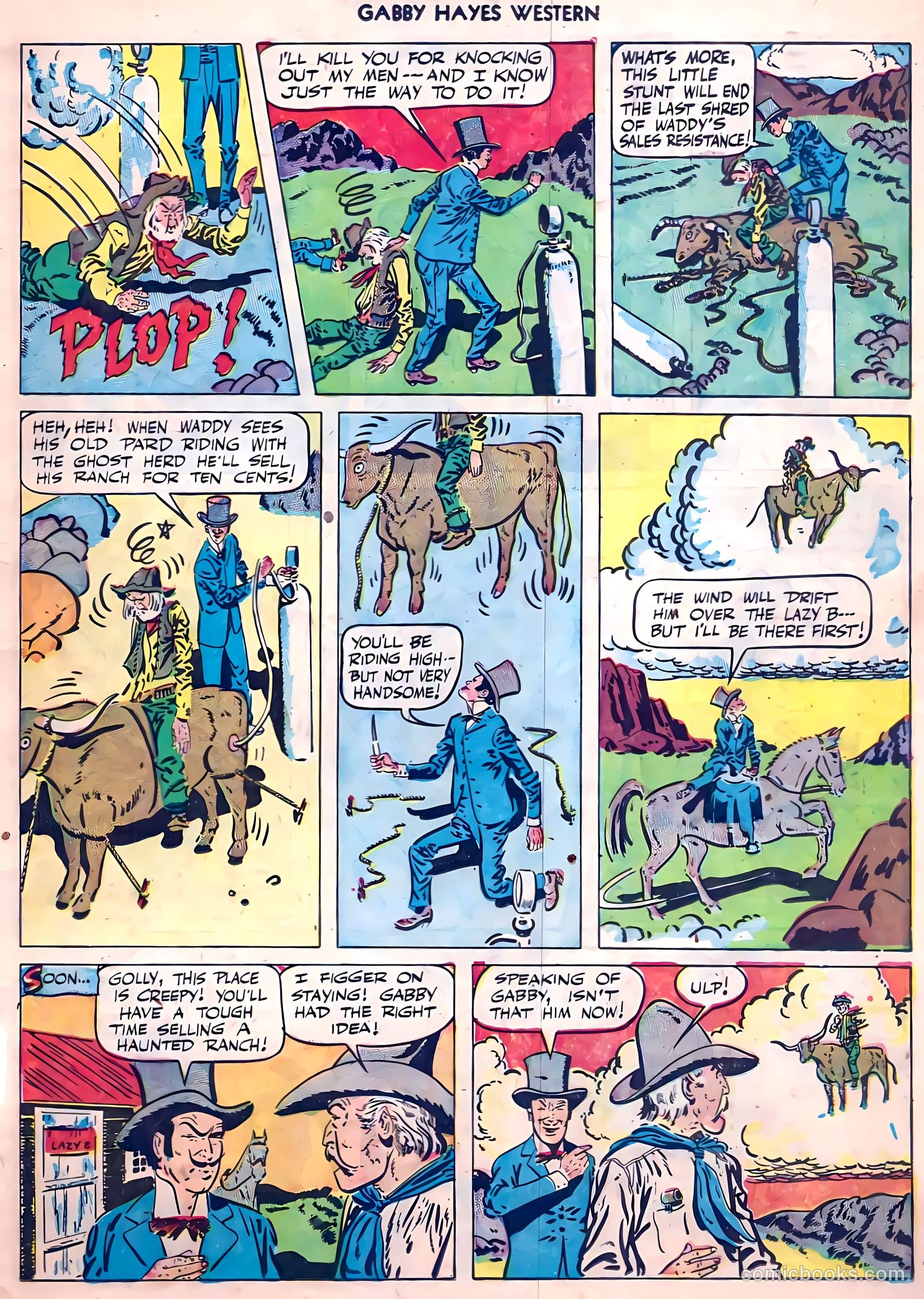 Gabby Hayes Western #16 — page 23 of 36