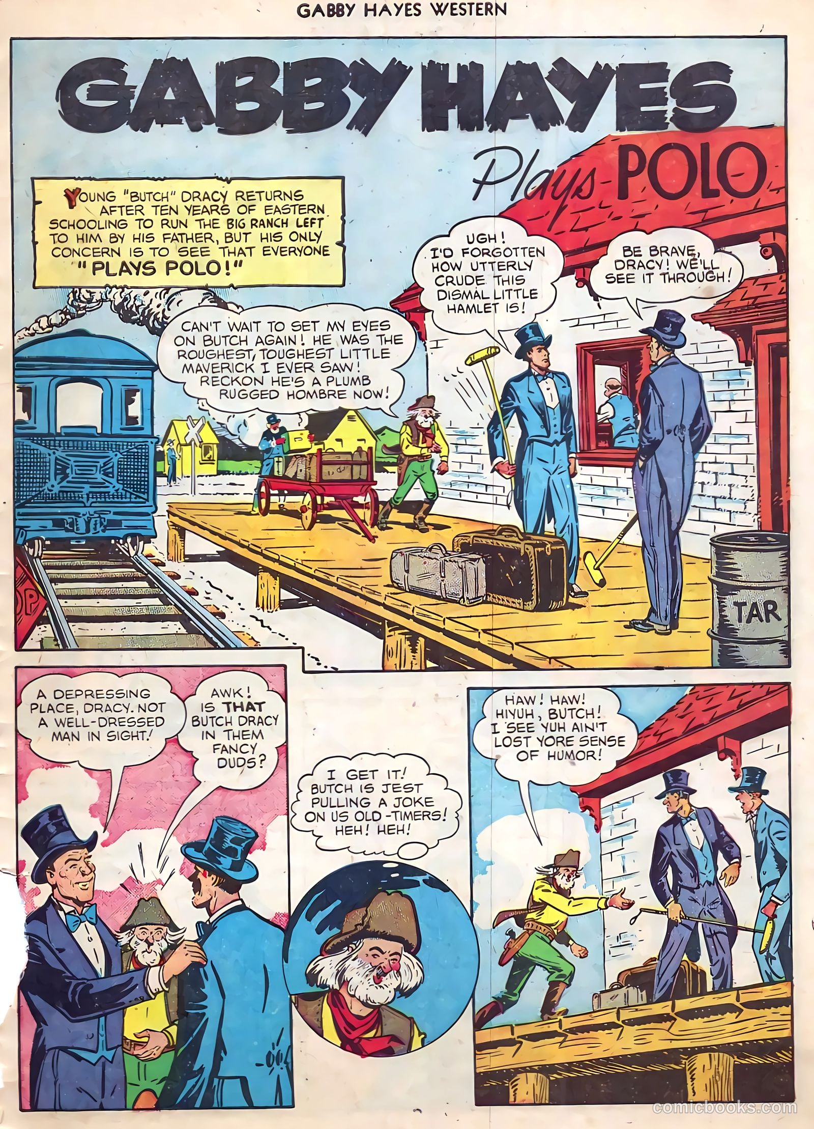 Gabby Hayes Western #16 — page 27 of 36