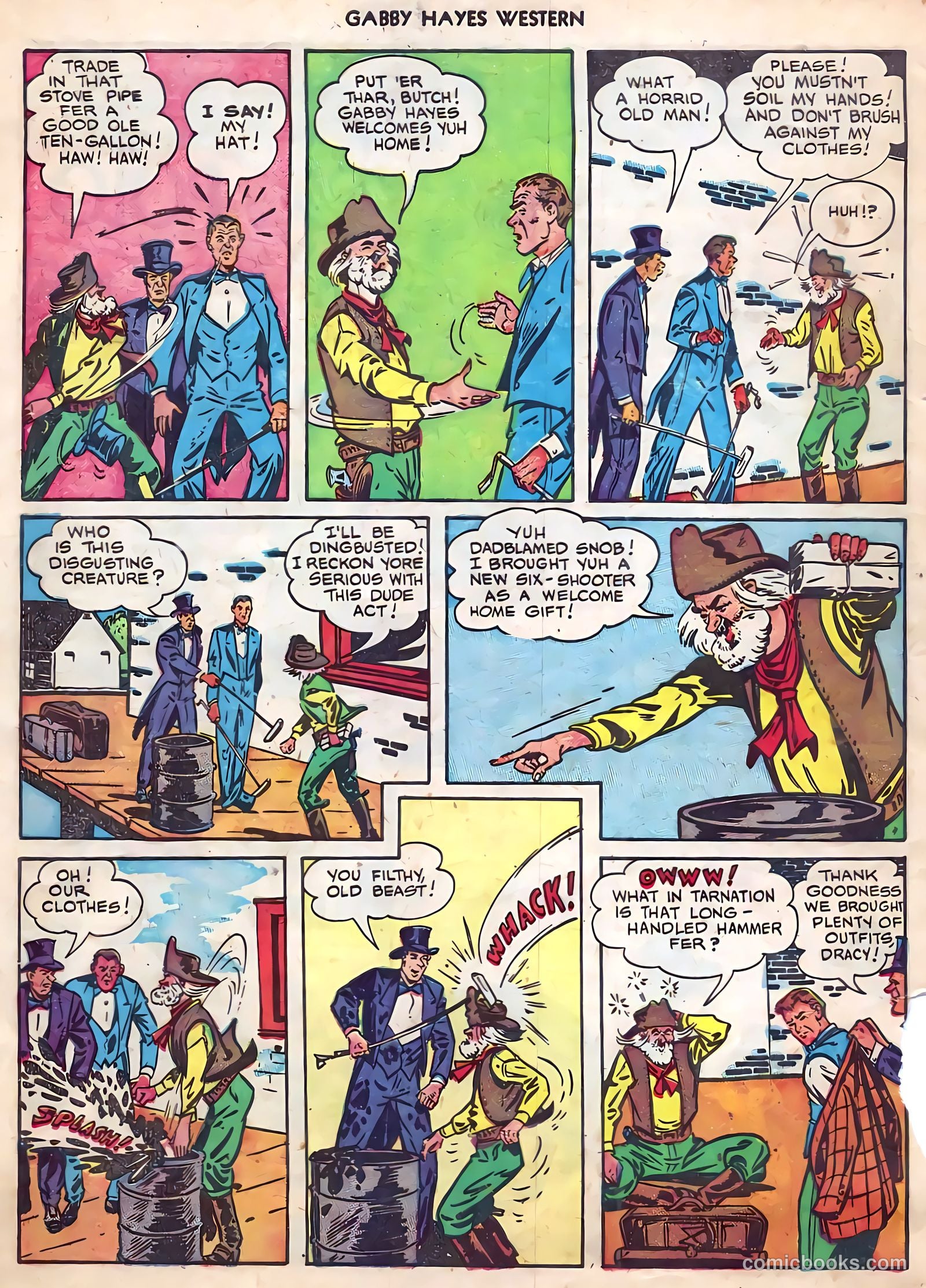 Gabby Hayes Western #16 — page 28 of 36