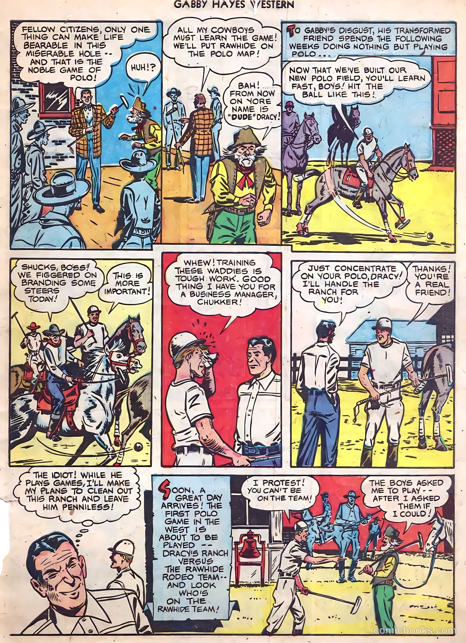 Gabby Hayes Western #16 — page 29 of 36