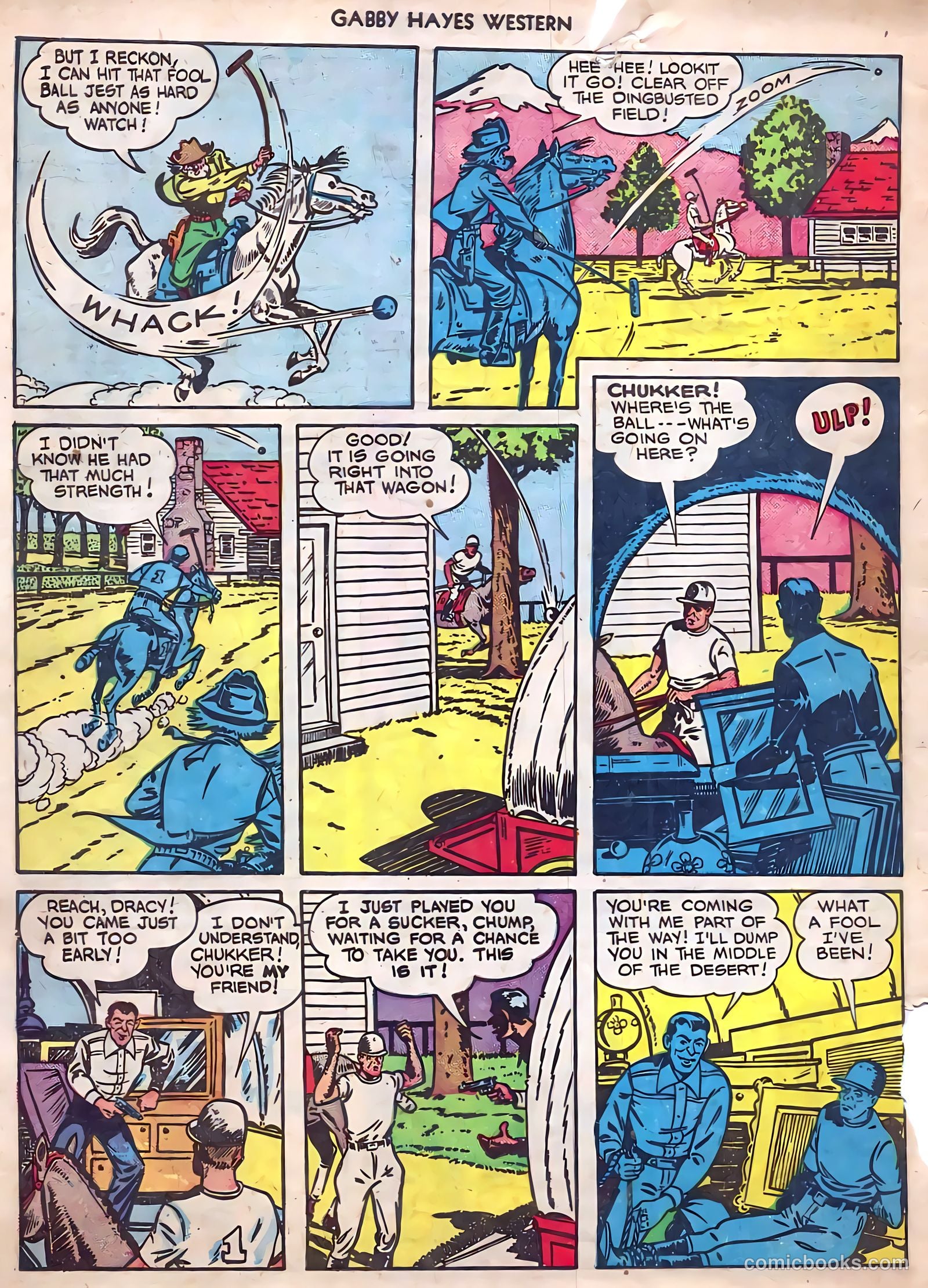 Gabby Hayes Western #16 — page 32 of 36