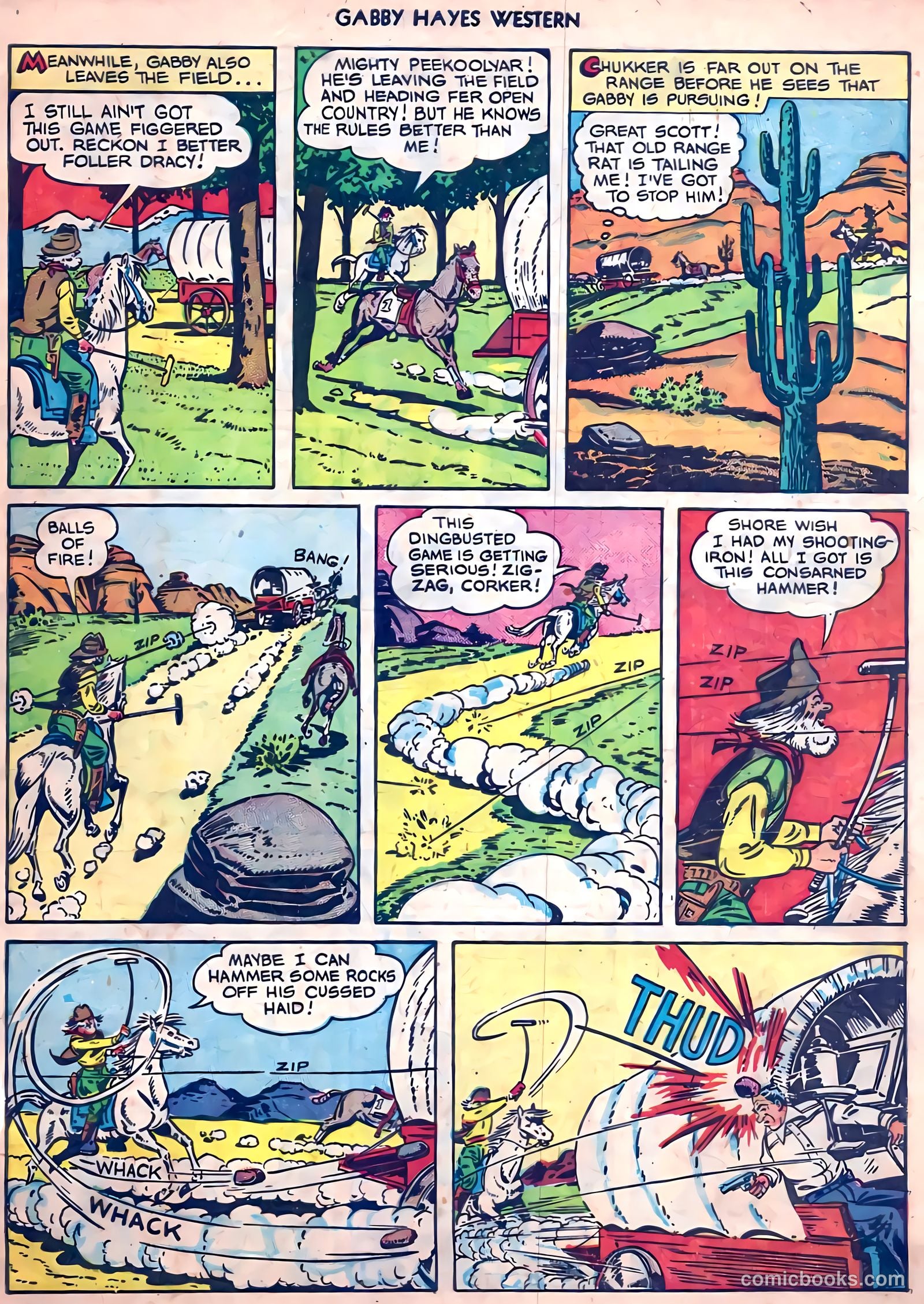 Gabby Hayes Western #16 — page 33 of 36