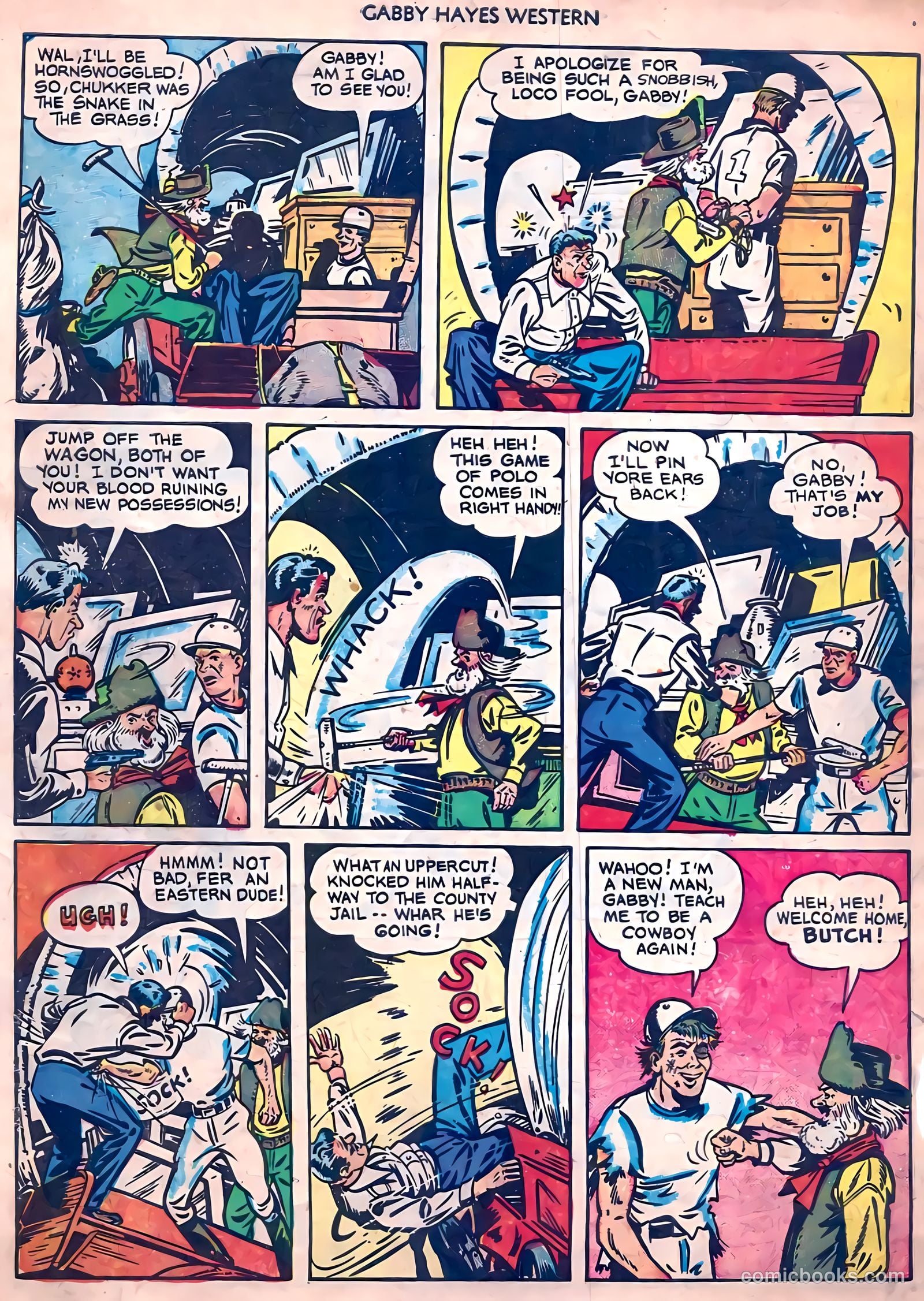 Gabby Hayes Western #16 — page 34 of 36