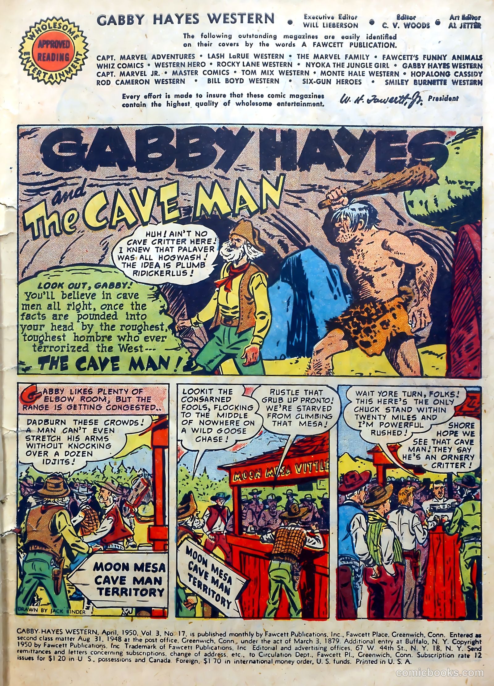 Gabby Hayes Western #17 — page 3 of 36