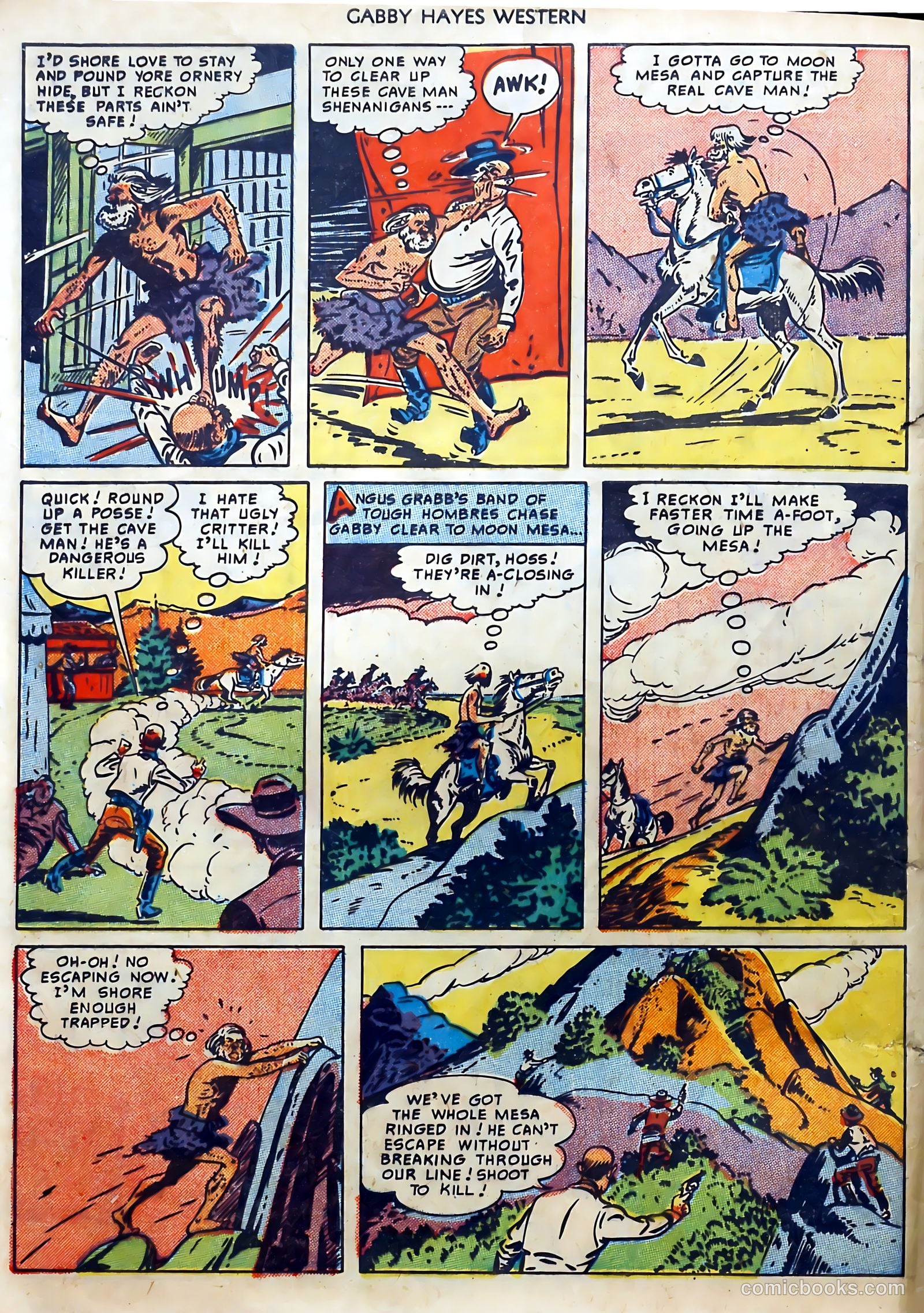 Gabby Hayes Western #17 — page 8 of 36