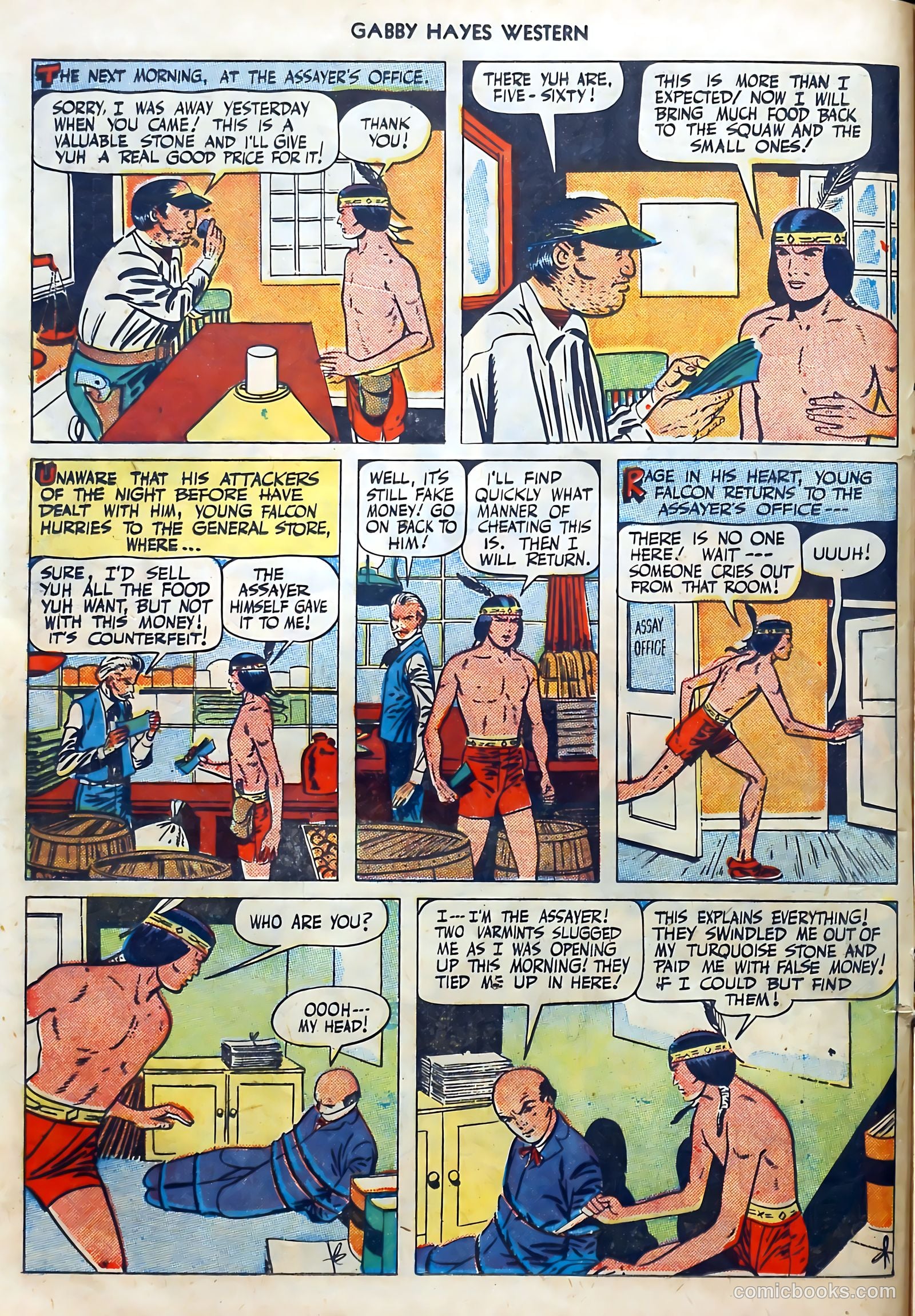 Gabby Hayes Western #17 — page 16 of 36