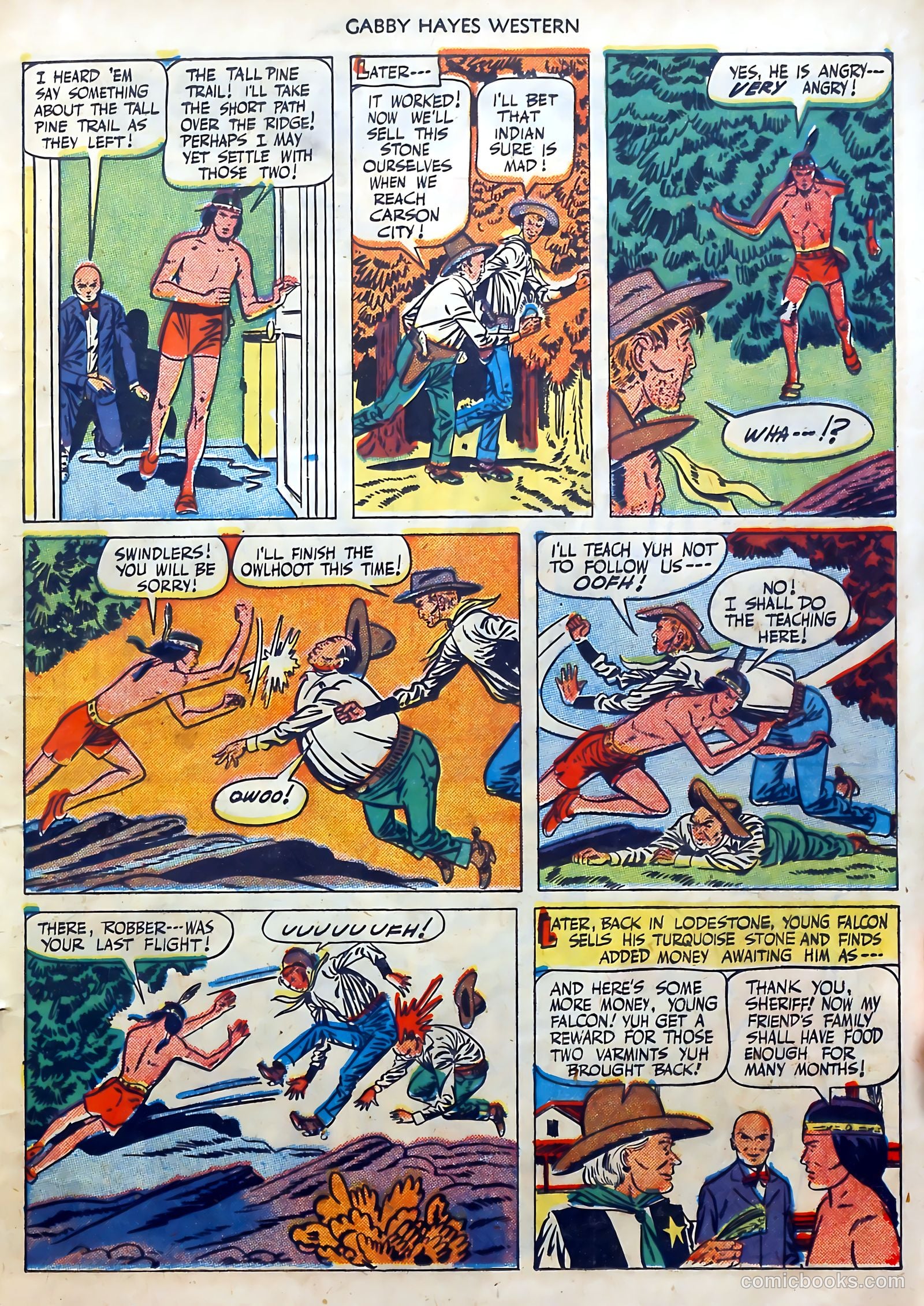 Gabby Hayes Western #17 — page 17 of 36