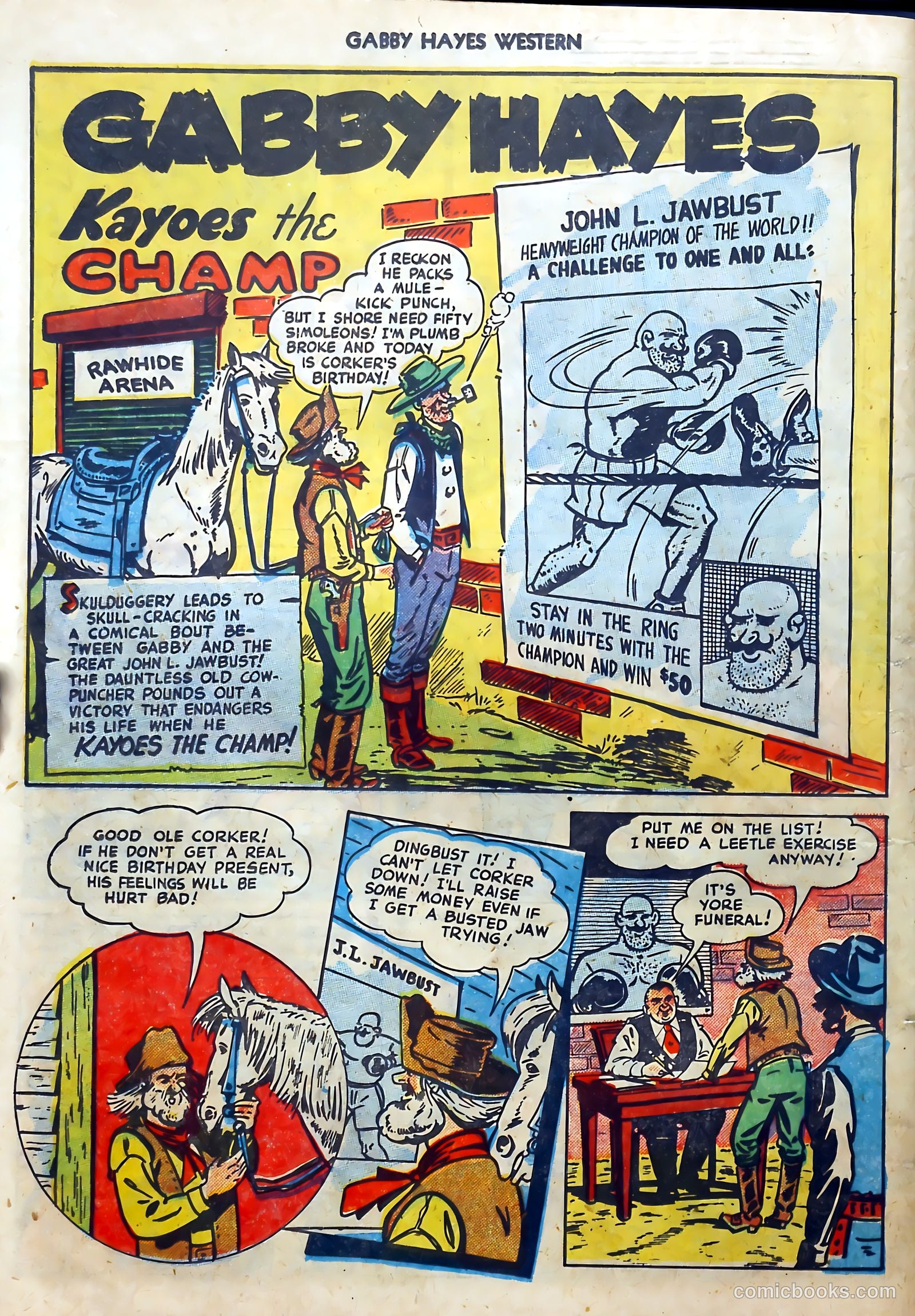Gabby Hayes Western #17 — page 18 of 36