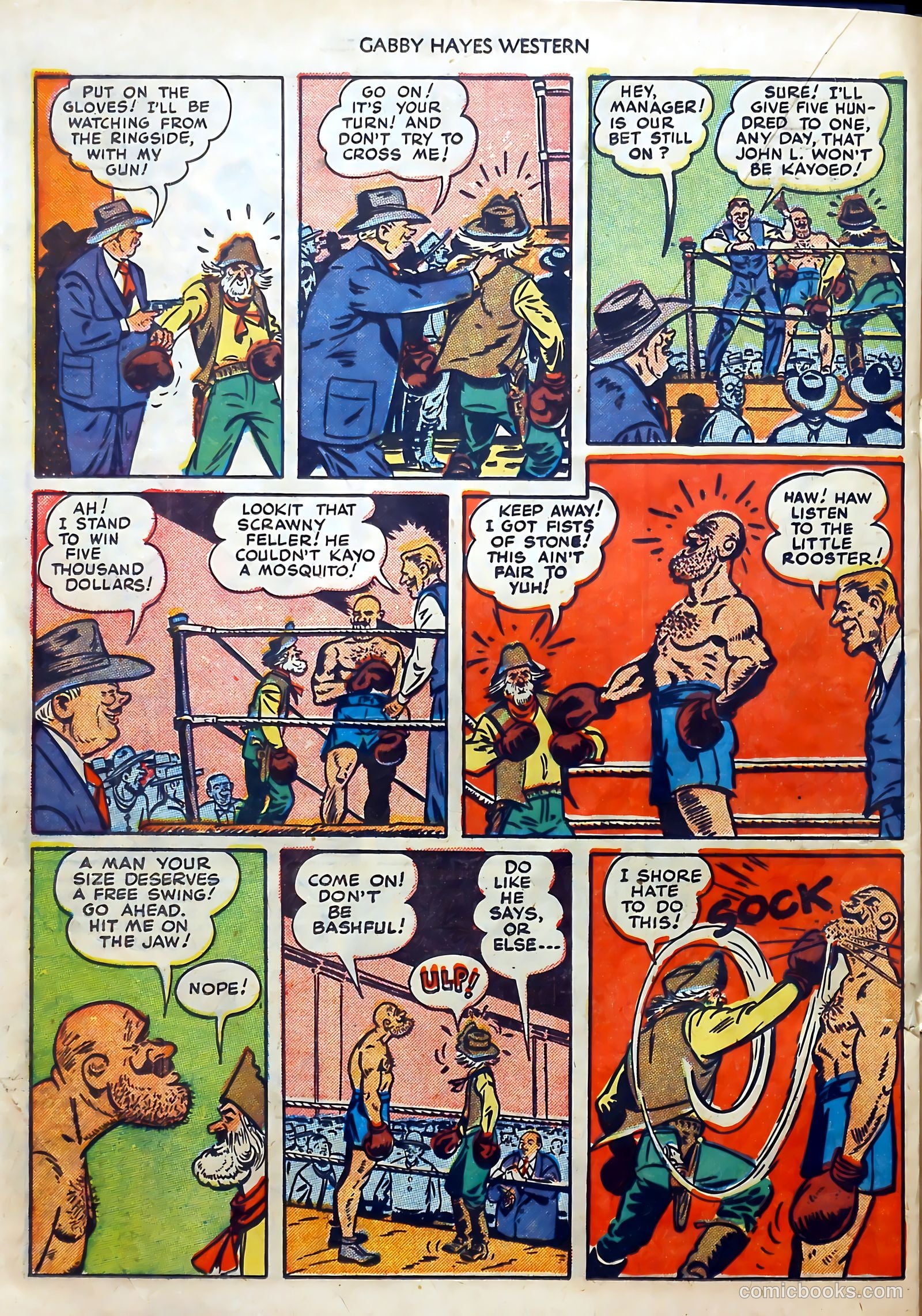 Gabby Hayes Western #17 — page 20 of 36