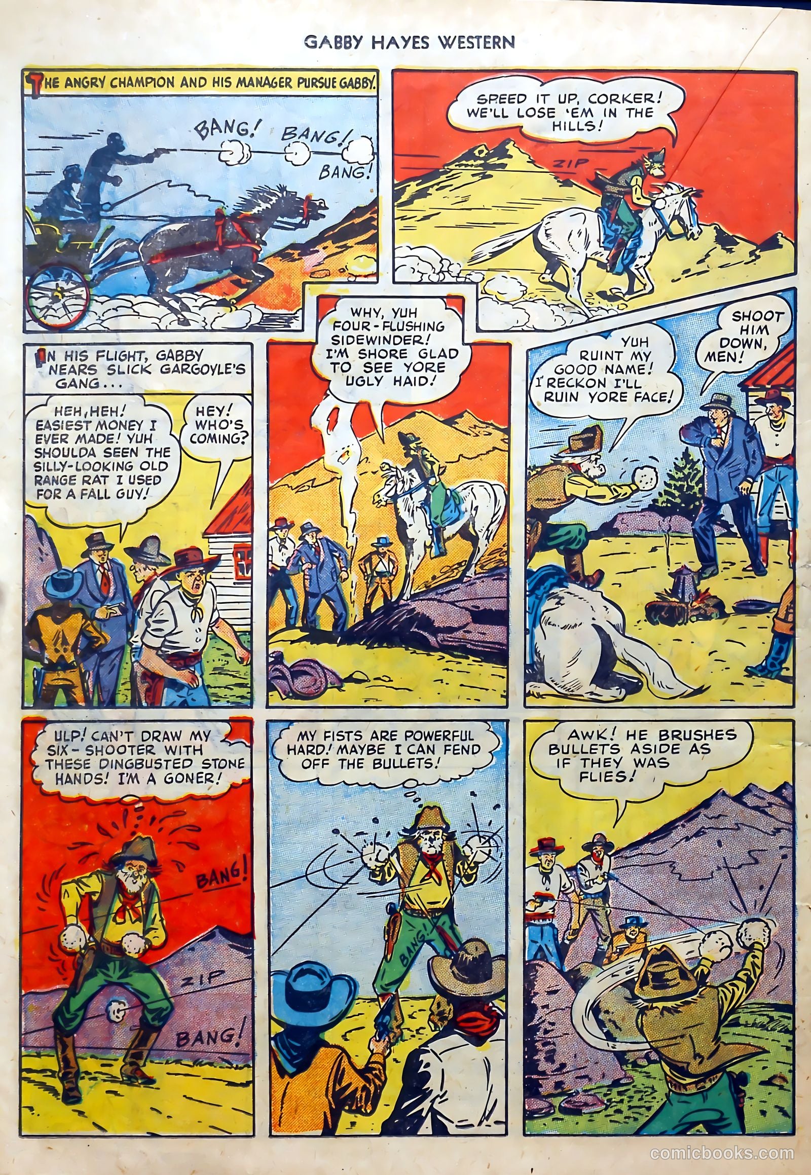 Gabby Hayes Western #17 — page 22 of 36