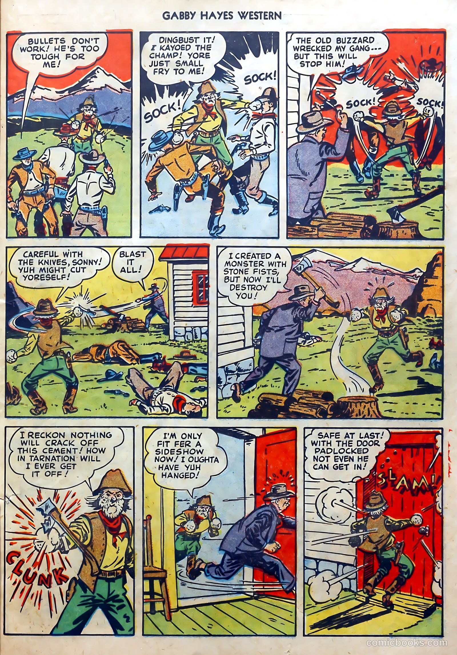 Gabby Hayes Western #17 — page 23 of 36