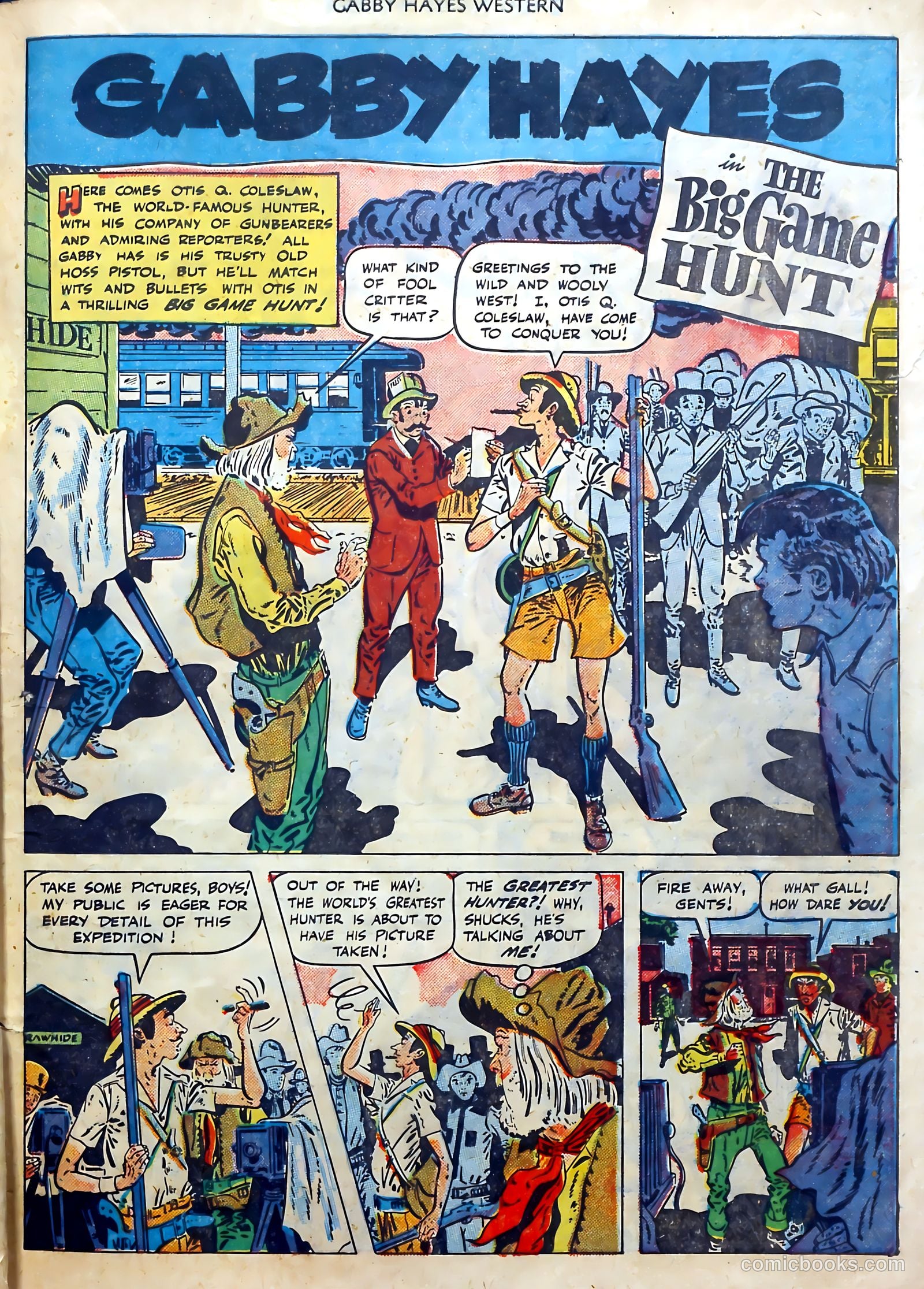 Gabby Hayes Western #17 — page 27 of 36