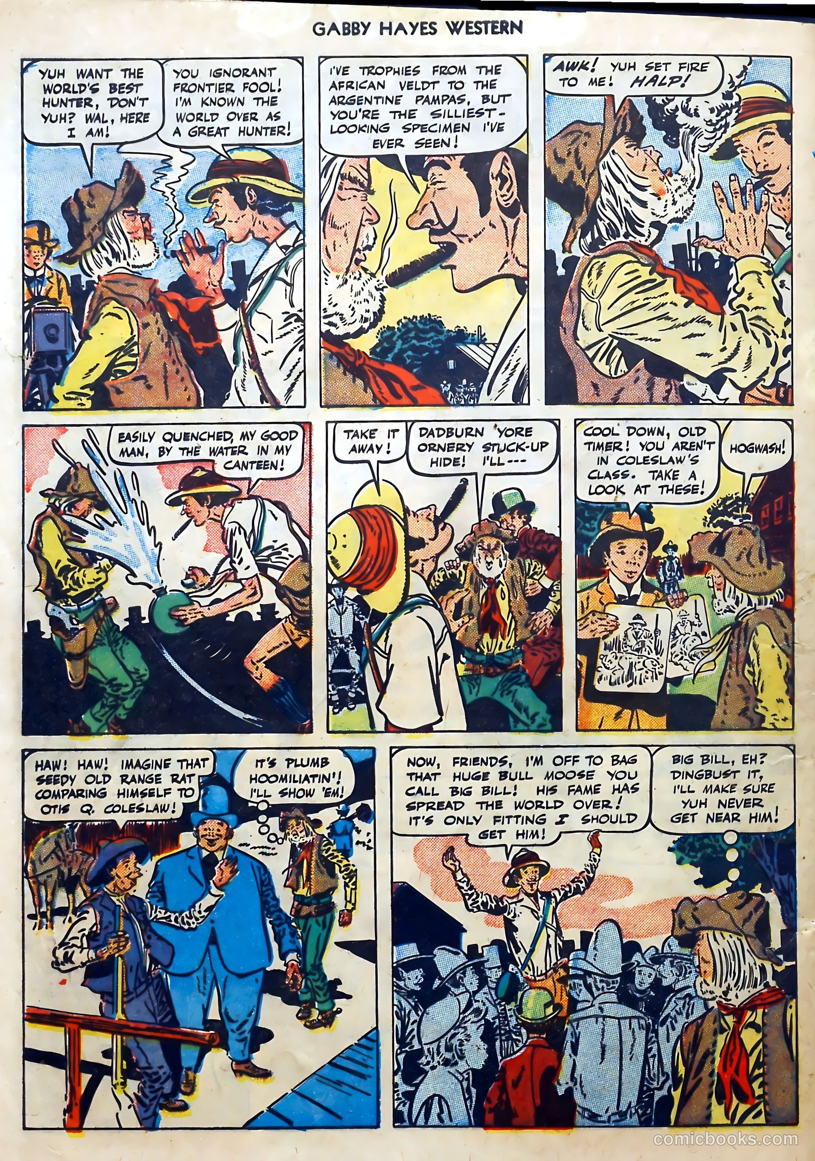 Gabby Hayes Western #17 — page 28 of 36