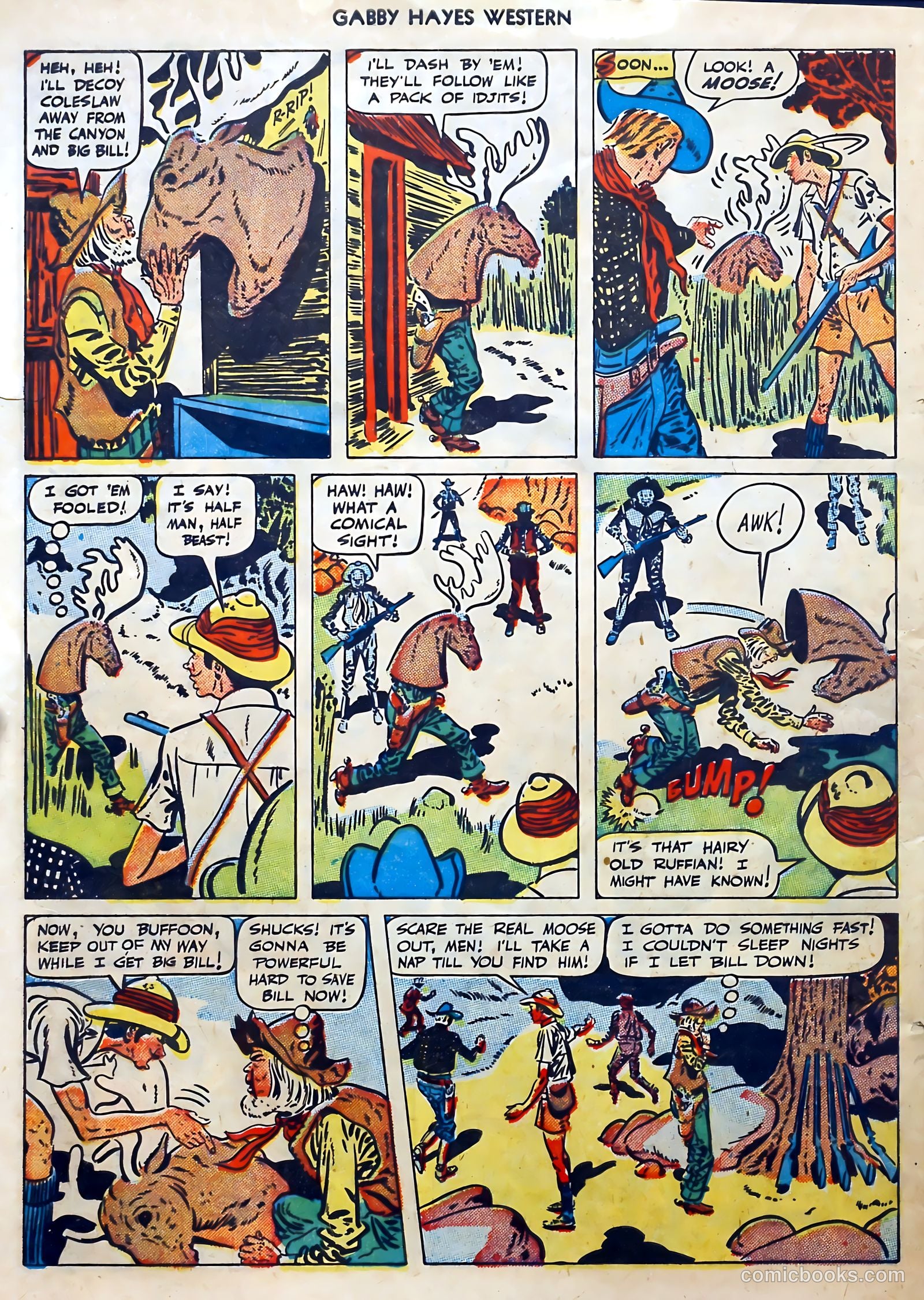 Gabby Hayes Western #17 — page 32 of 36