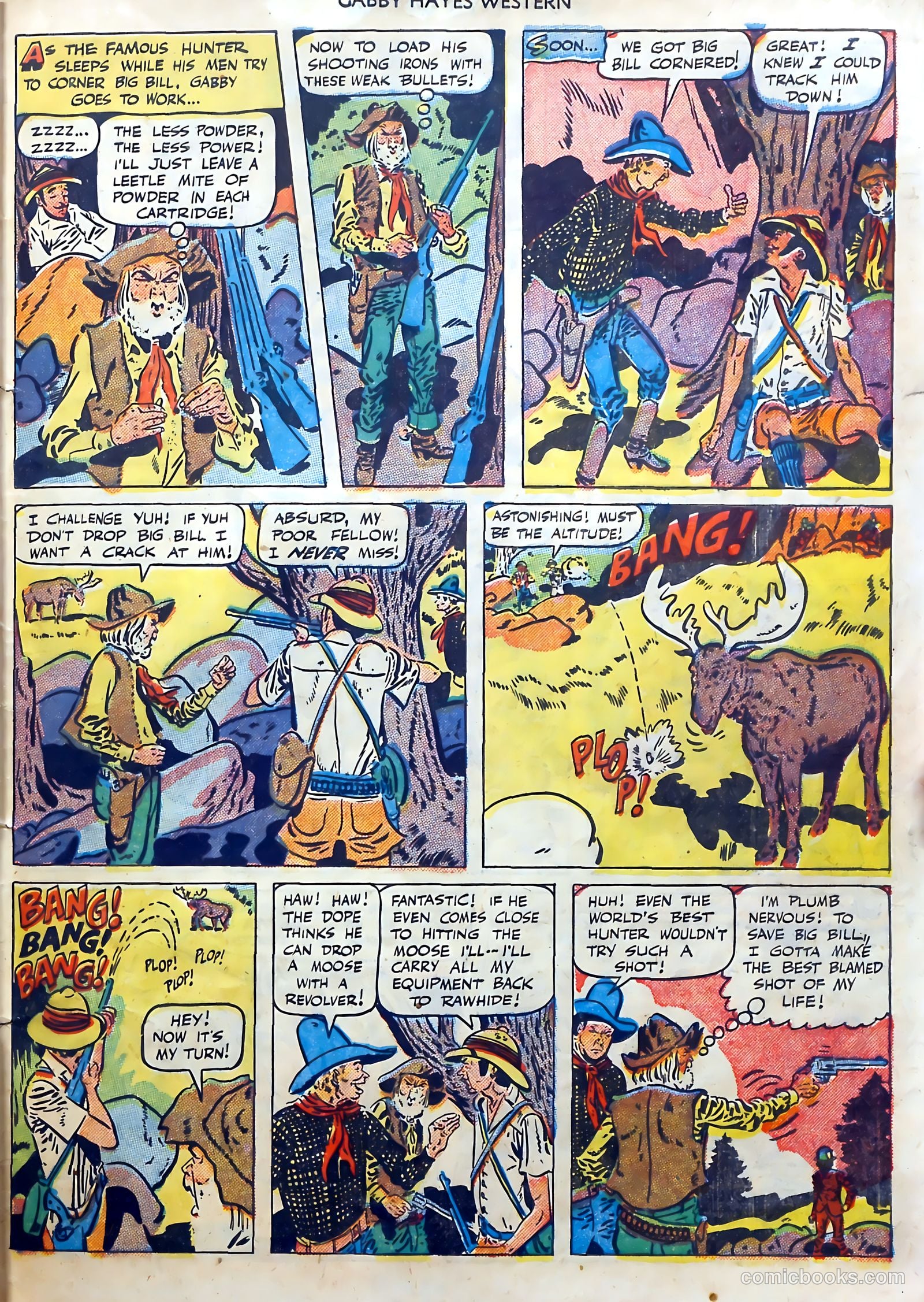 Gabby Hayes Western #17 — page 33 of 36
