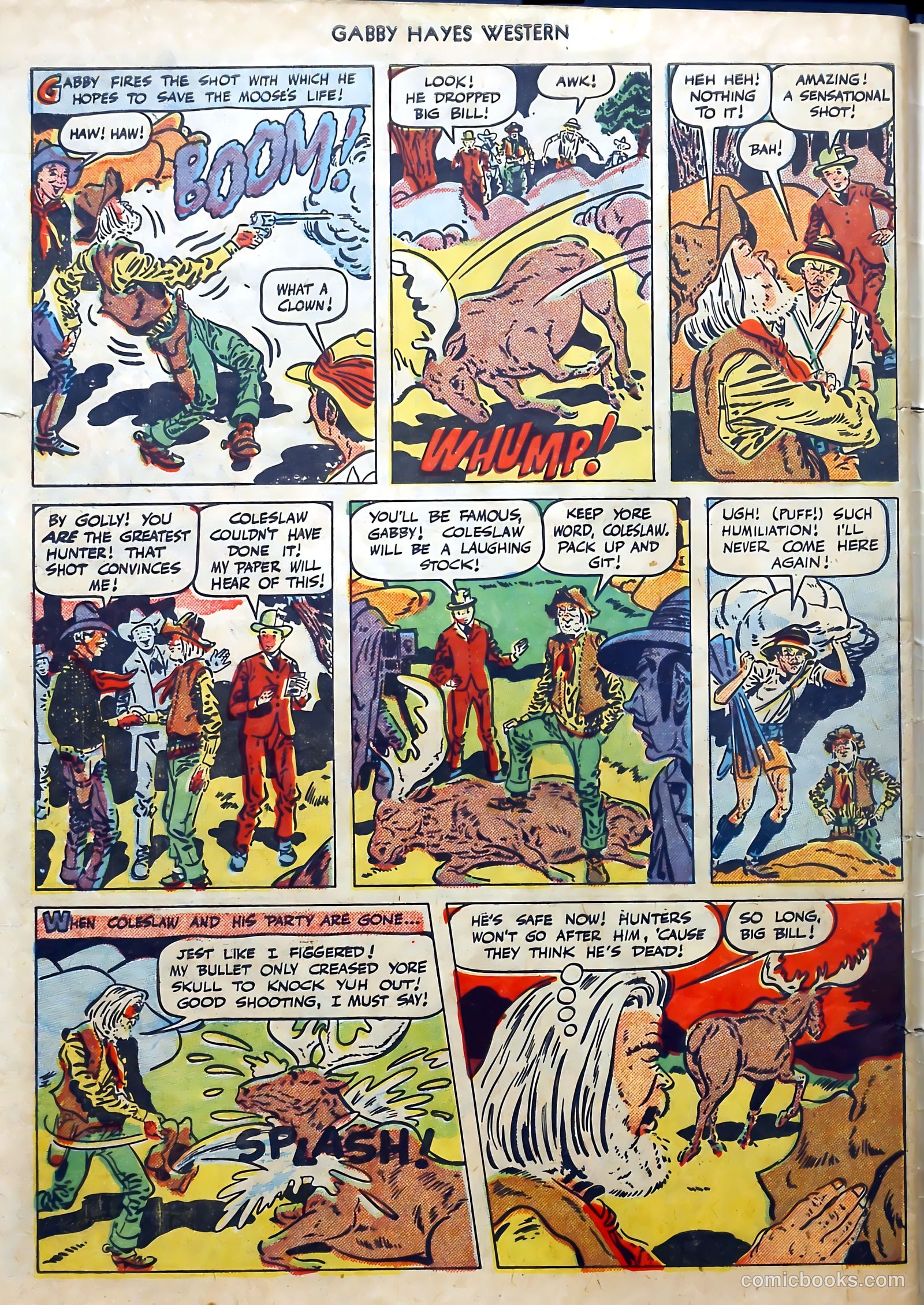 Gabby Hayes Western #17 — page 34 of 36