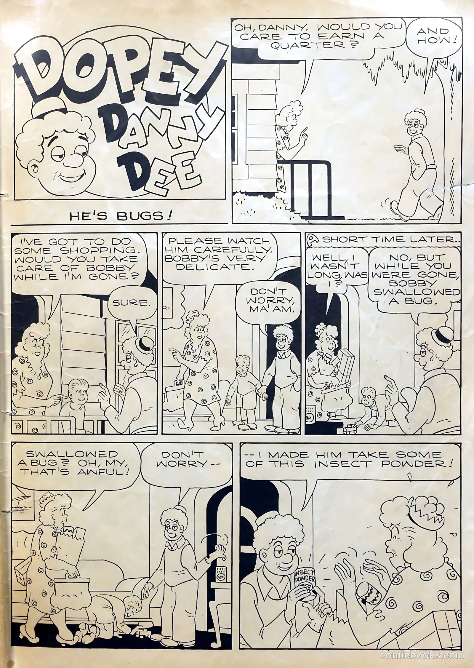 Gabby Hayes Western #17 — page 35 of 36