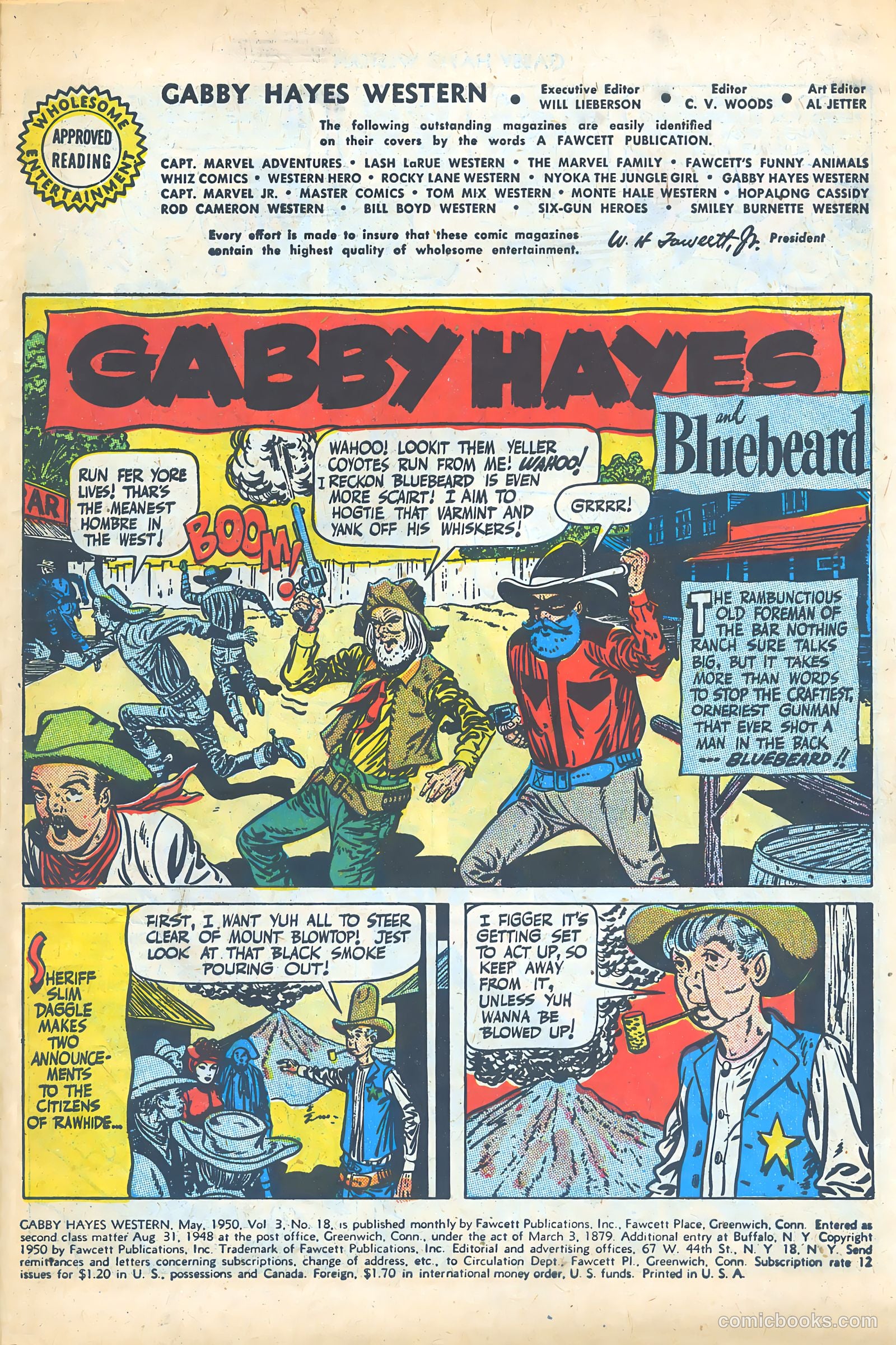 Gabby Hayes Western #18 — page 3 of 13