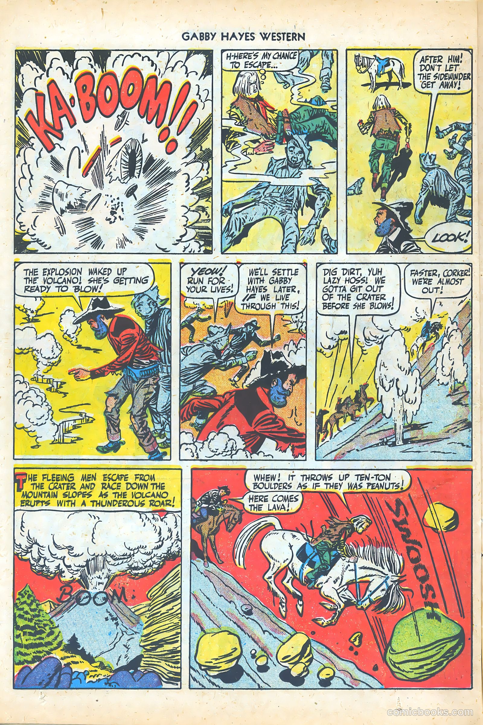 Gabby Hayes Western #18 — page 12 of 13