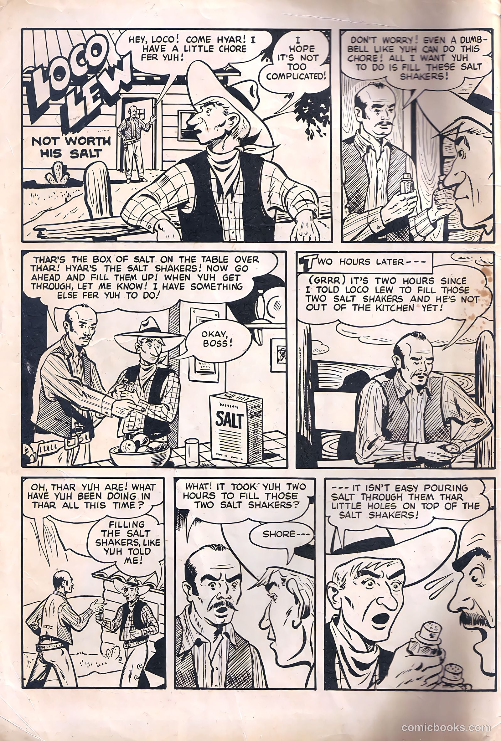 Gabby Hayes Western #19 — page 2 of 36