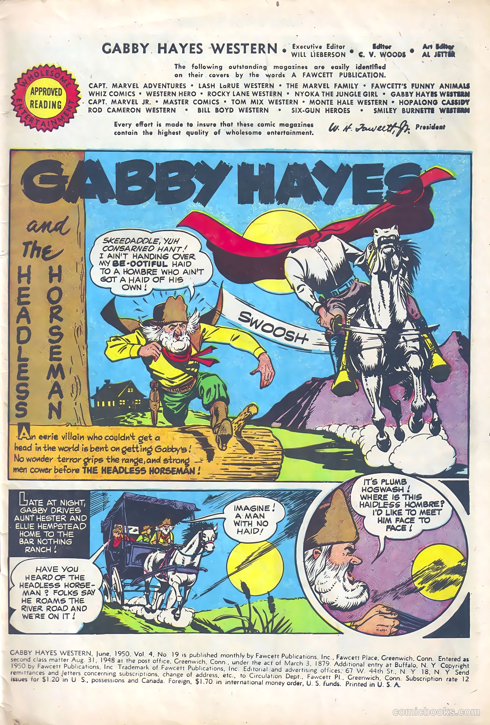 Gabby Hayes Western #19 — page 3 of 36