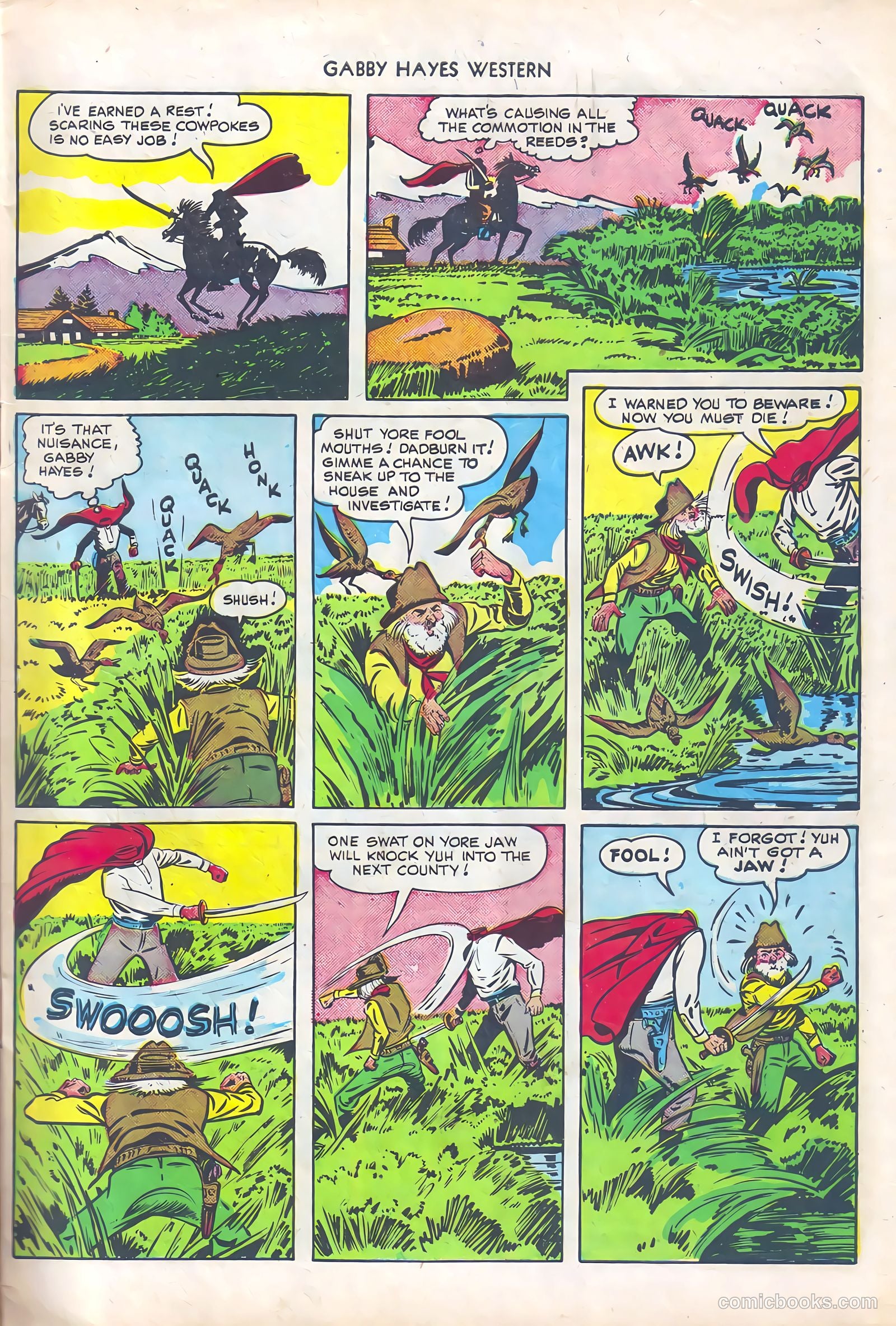 Gabby Hayes Western #19 — page 7 of 36