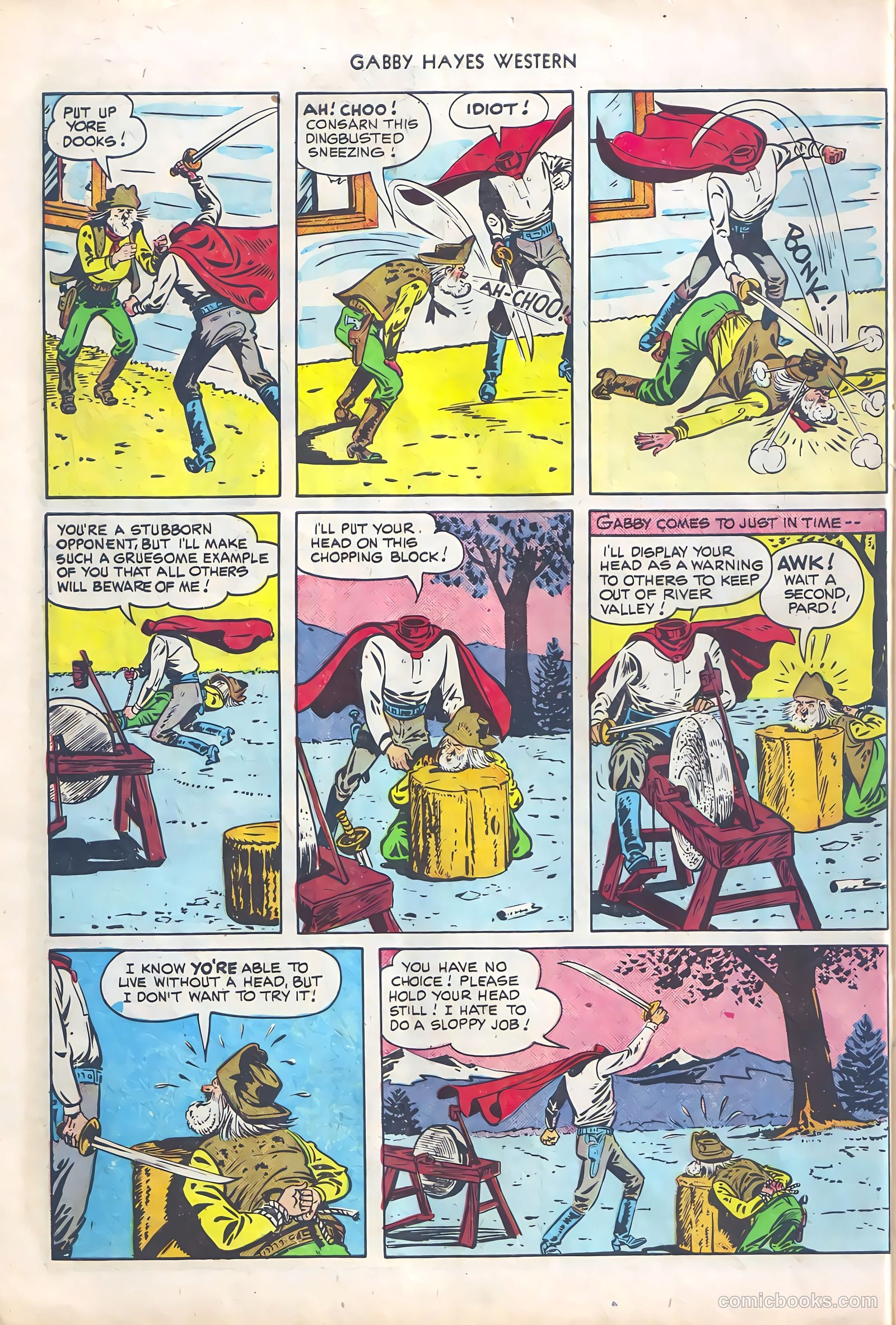 Gabby Hayes Western #19 — page 10 of 36