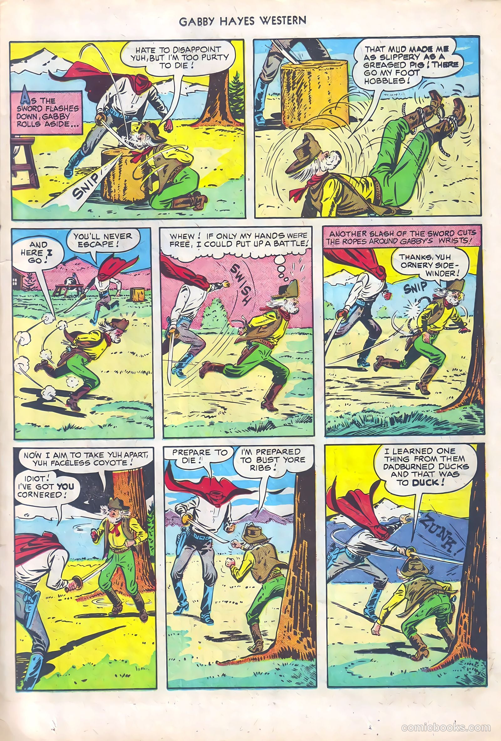 Gabby Hayes Western #19 — page 11 of 36