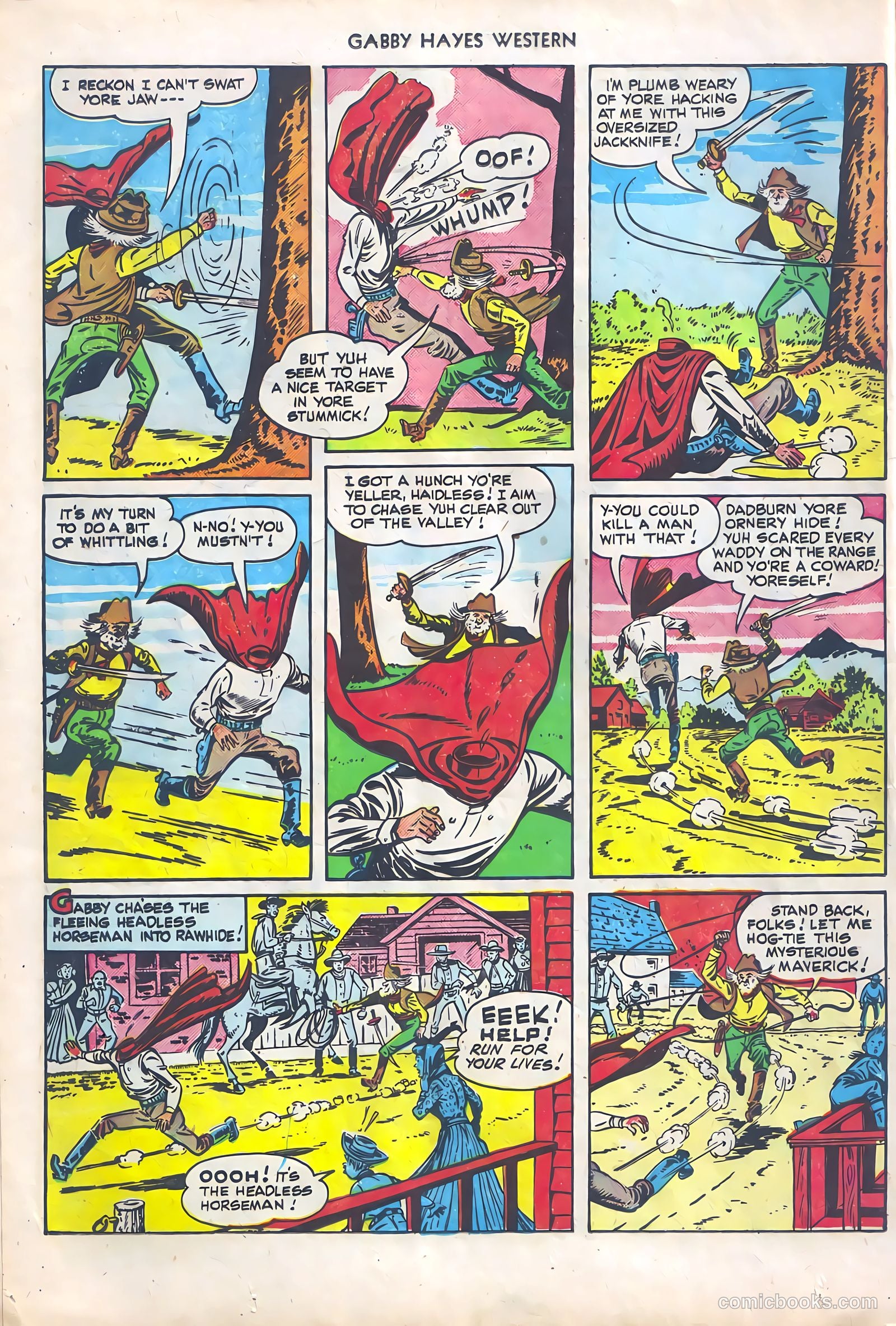 Gabby Hayes Western #19 — page 12 of 36