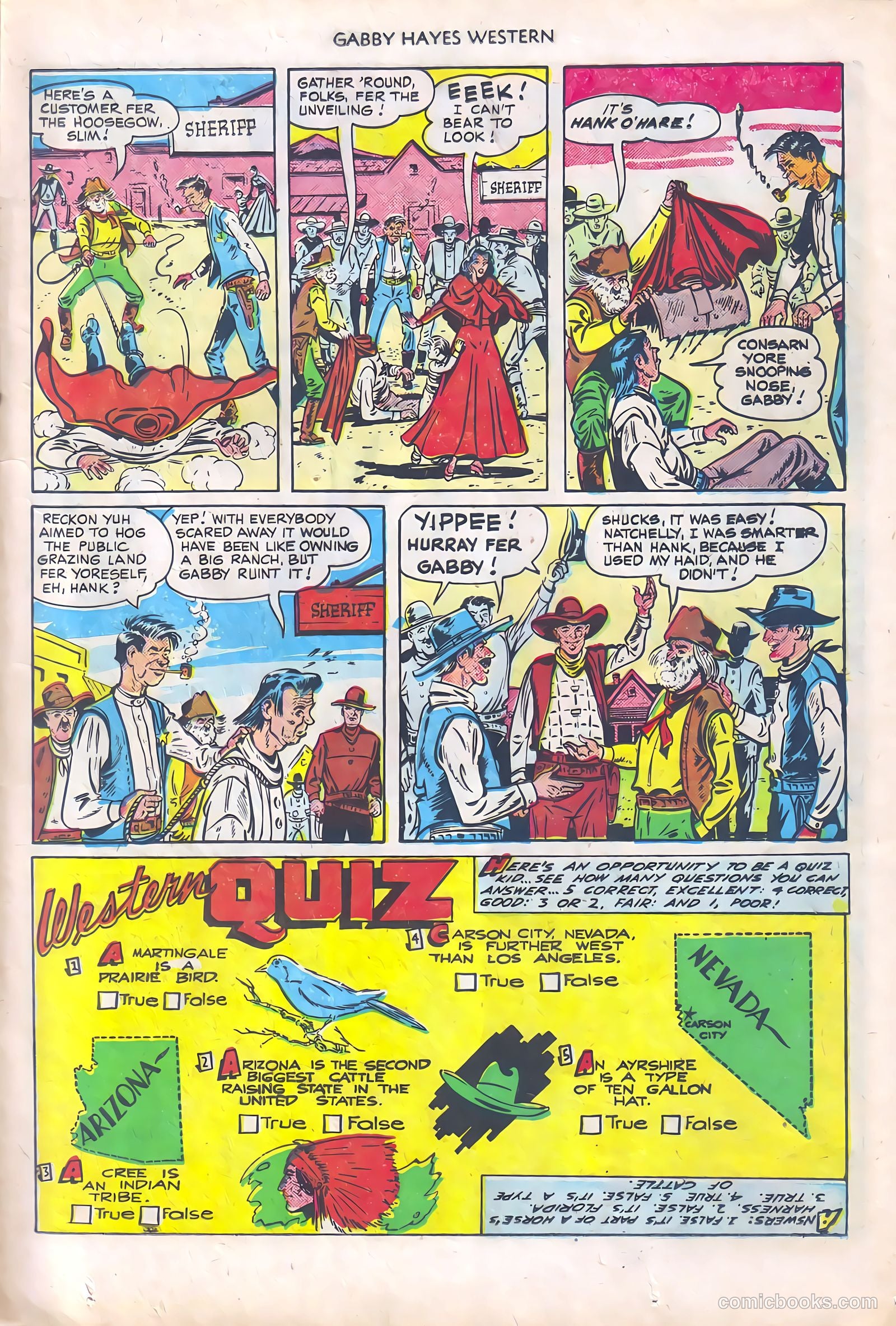 Gabby Hayes Western #19 — page 13 of 36