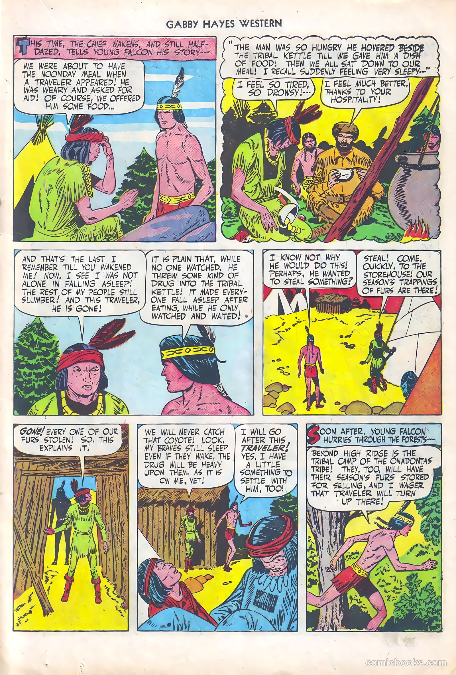 Gabby Hayes Western #19 — page 15 of 36