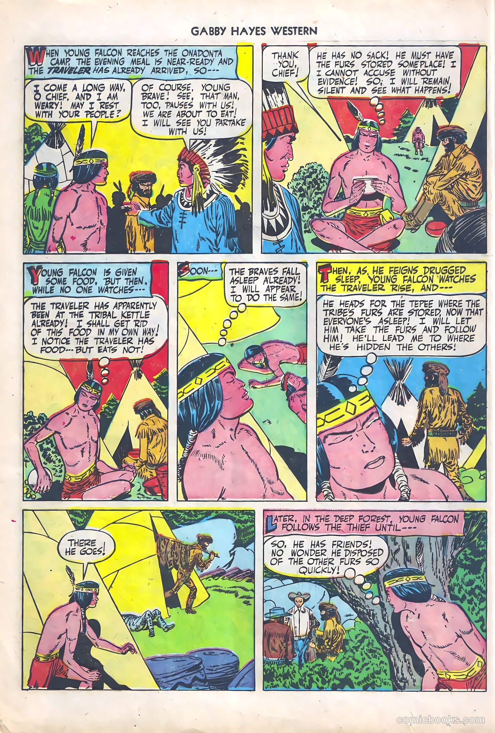 Gabby Hayes Western #19 — page 16 of 36