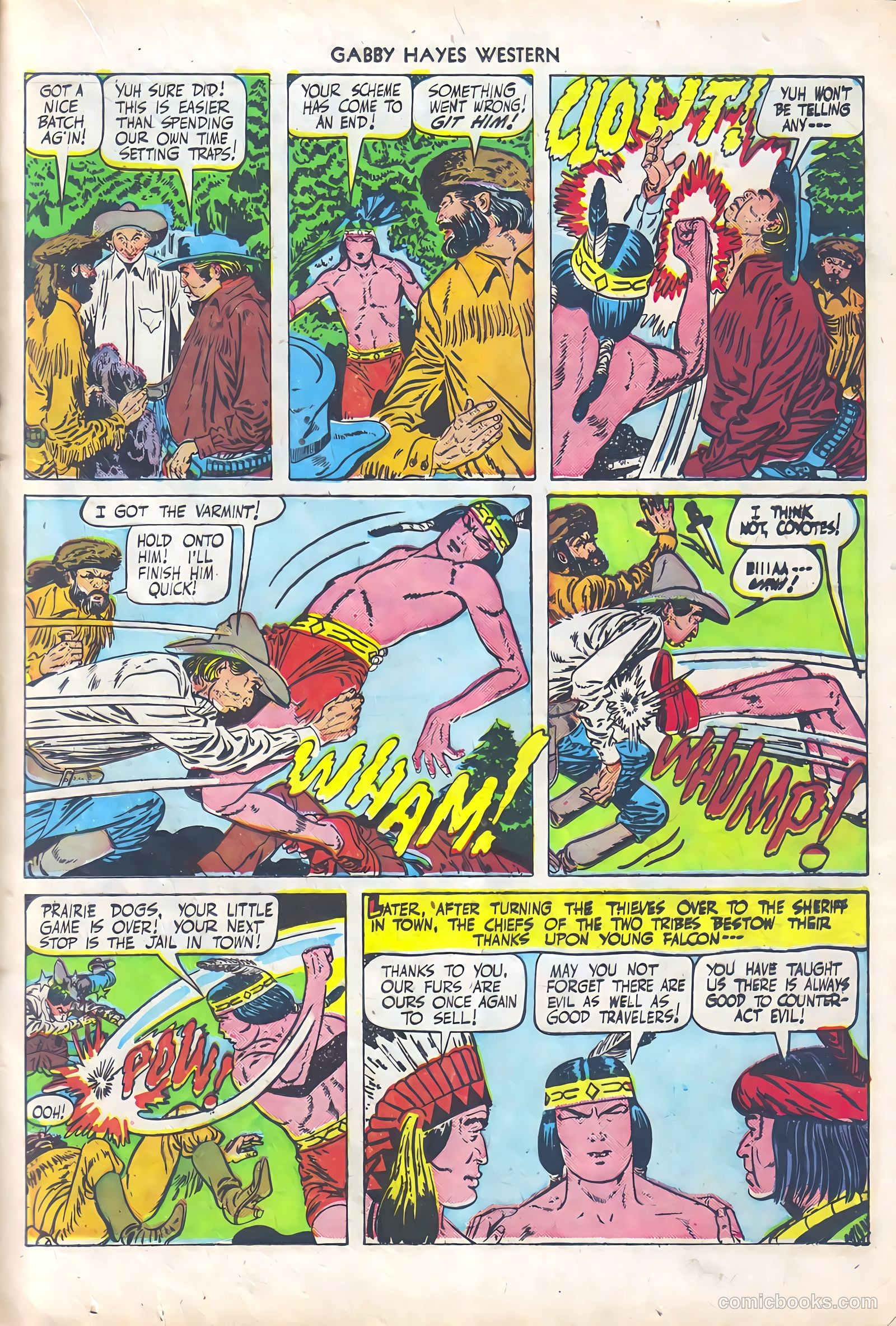 Gabby Hayes Western #19 — page 17 of 36