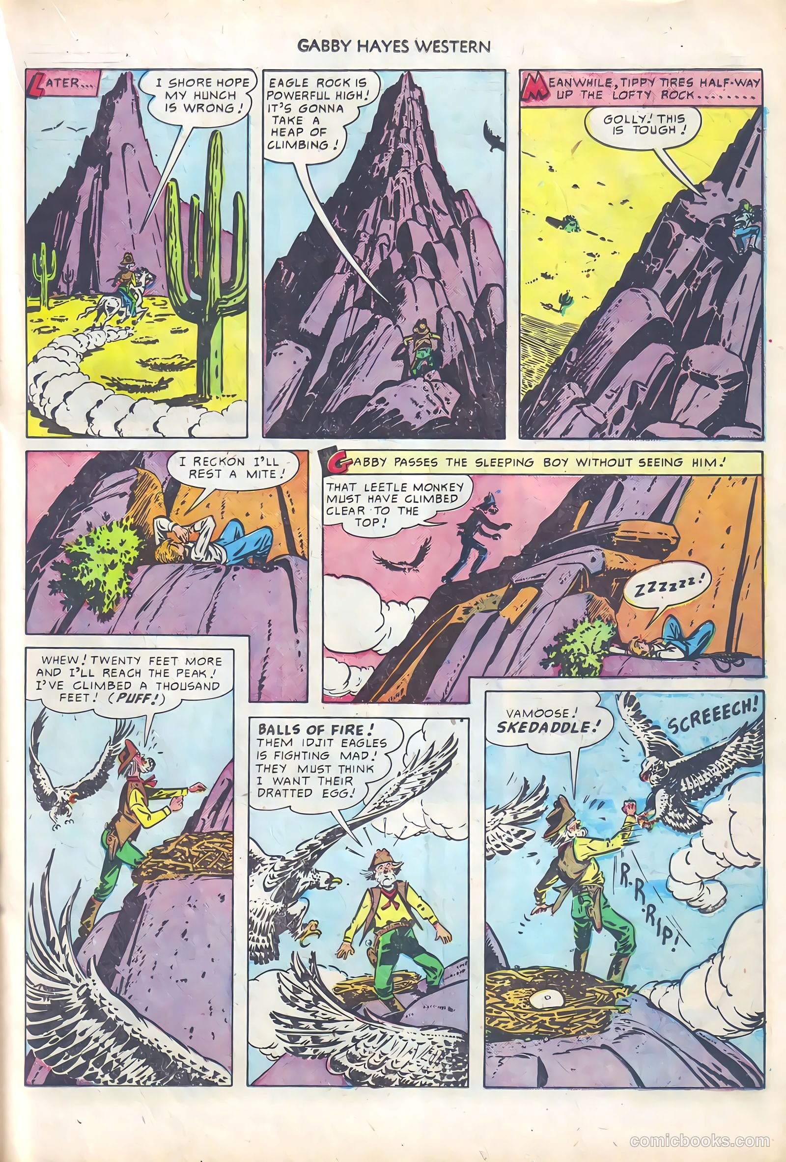 Gabby Hayes Western #19 — page 19 of 36