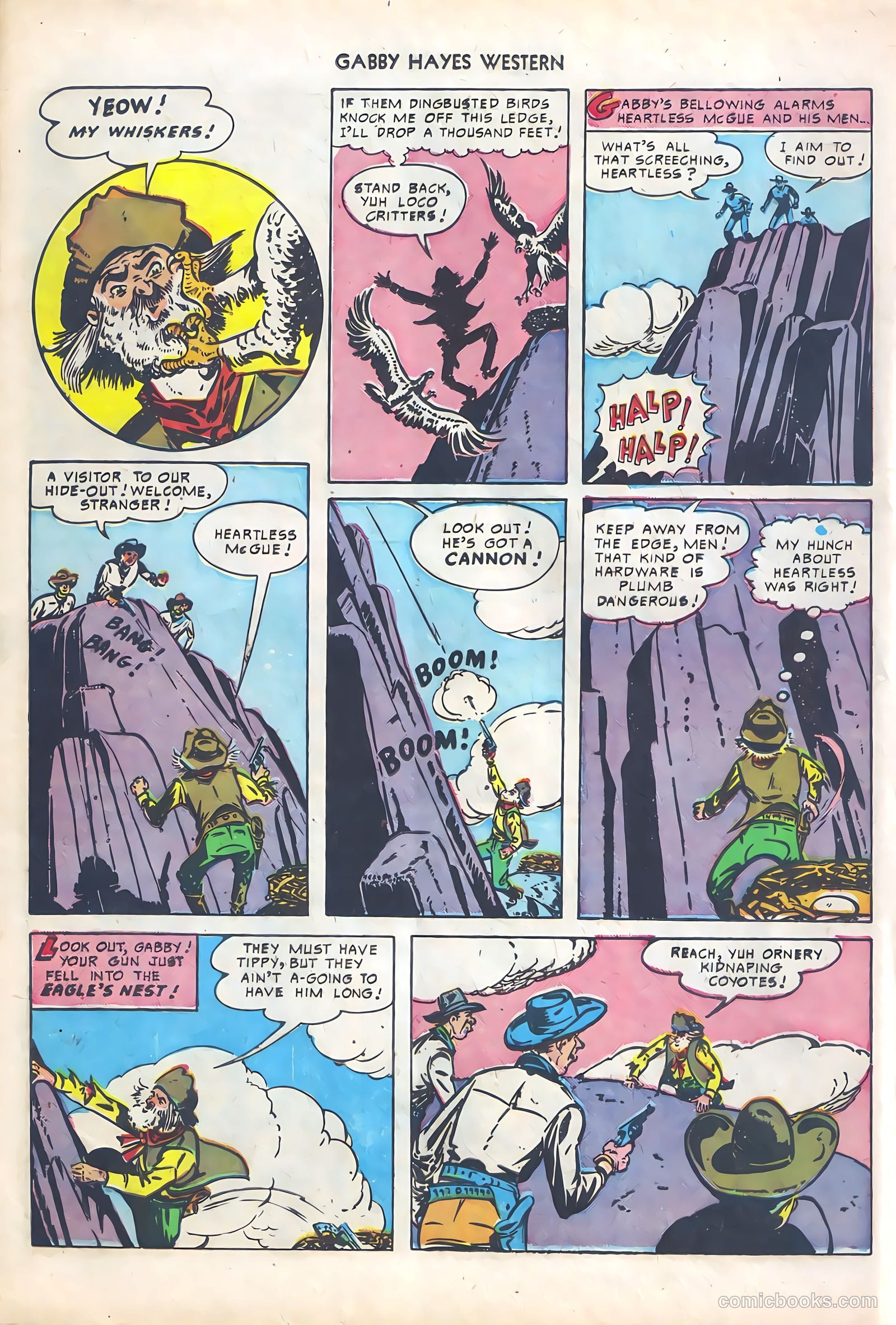Gabby Hayes Western #19 — page 20 of 36