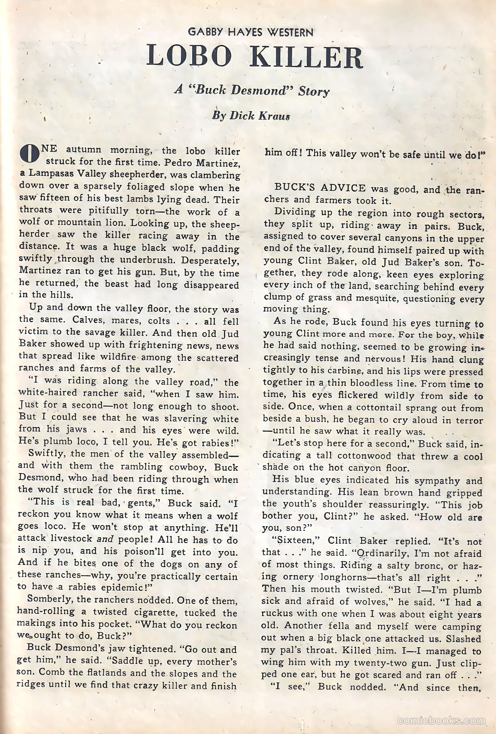 Gabby Hayes Western #19 — page 25 of 36