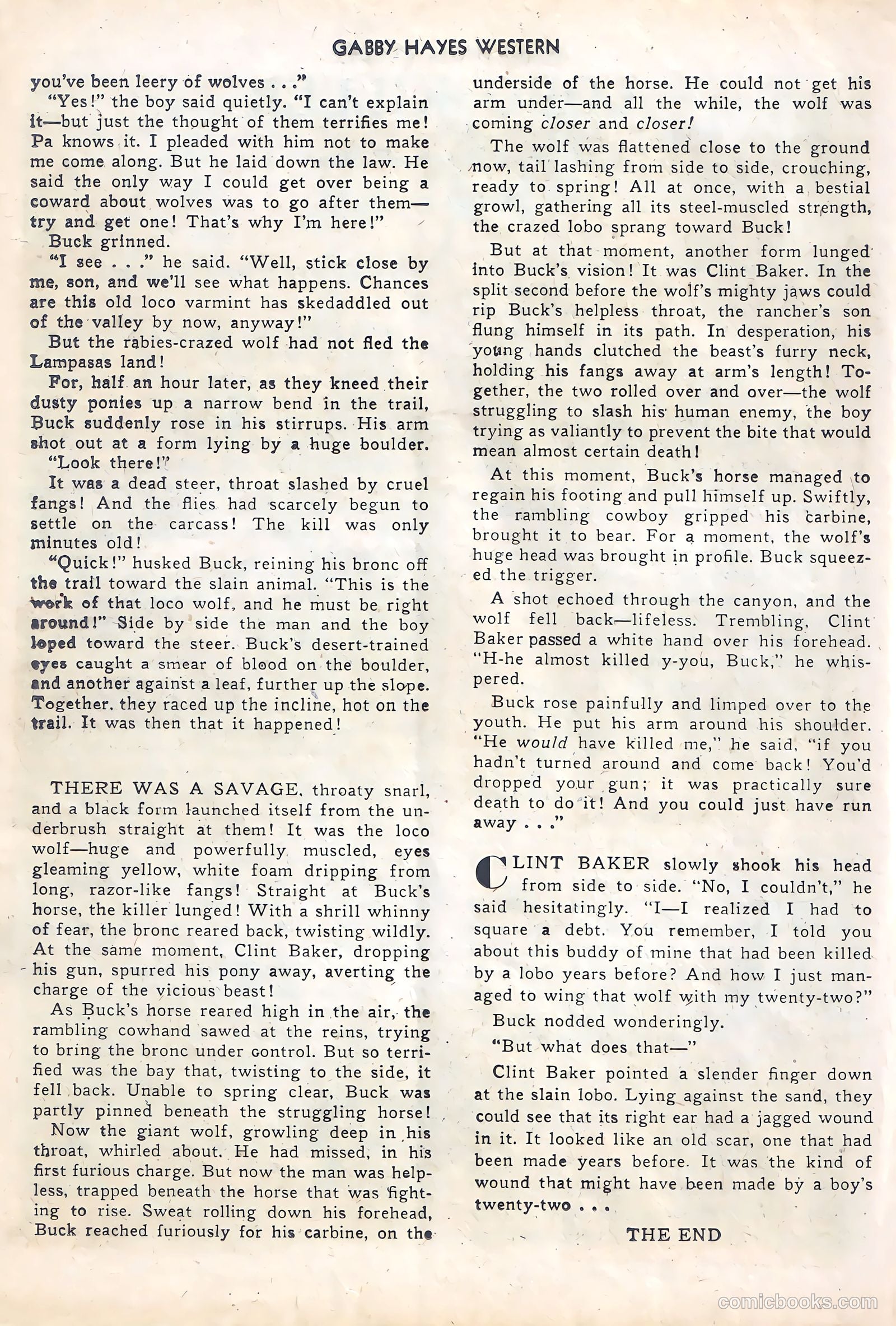 Gabby Hayes Western #19 — page 26 of 36