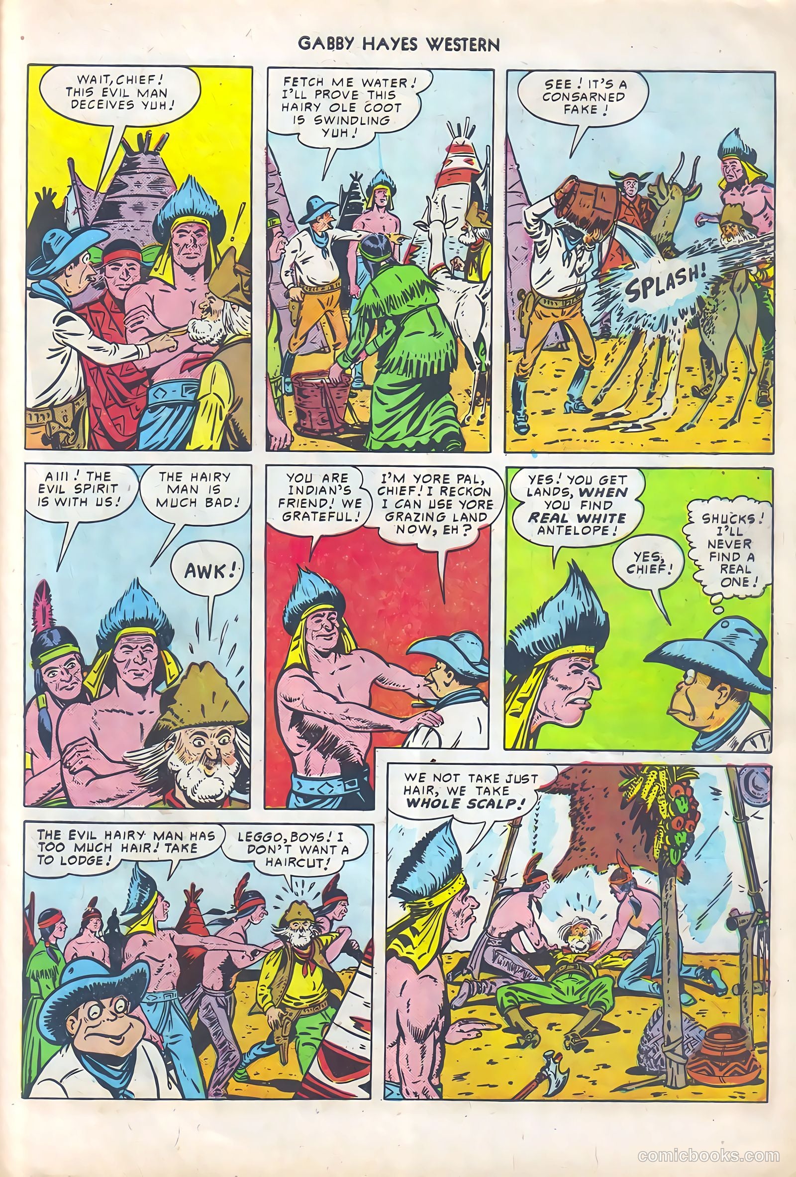 Gabby Hayes Western #19 — page 31 of 36